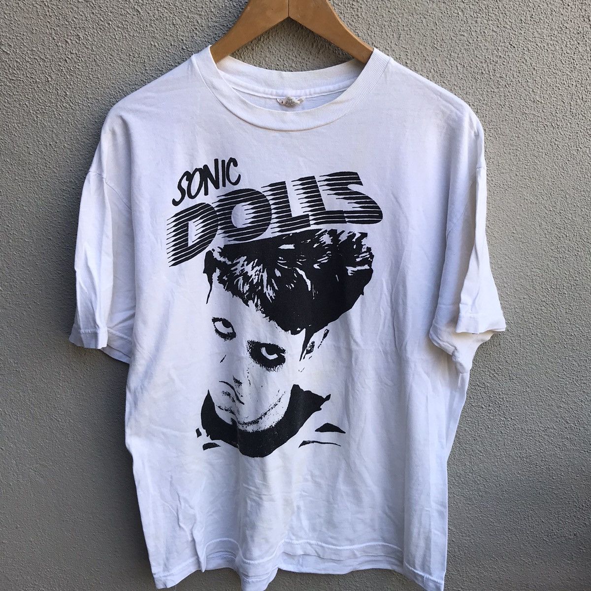 Band Tees Vintage rare 90s SONIC DOLLS band tee punk Size US L / EU 52-54 / 3 - 2 Thumbnail