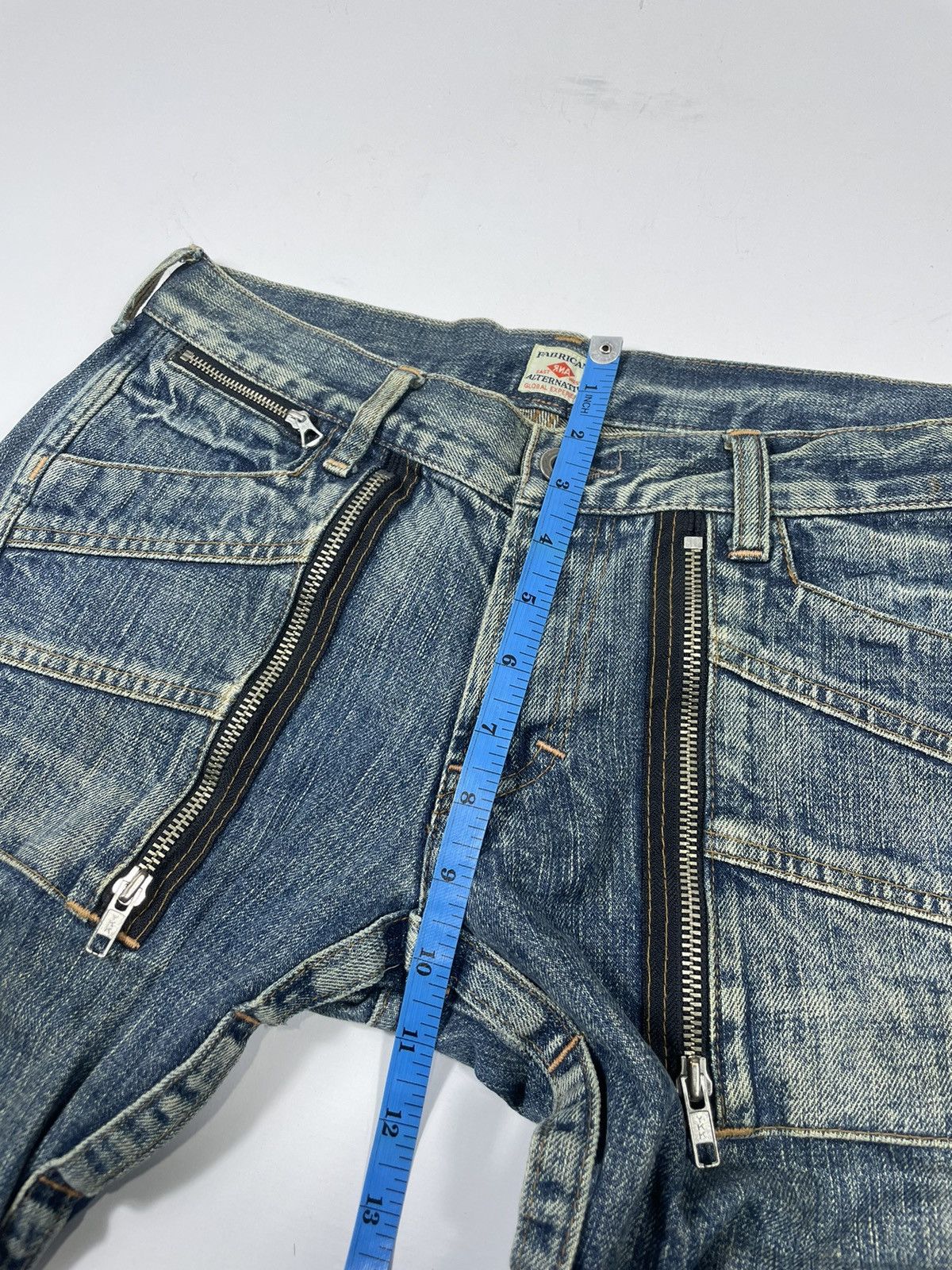 Beauty Beast × Japanese Brand Alternative Multi zipper cargo Pants punk style Size US 29 - 11 Thumbnail