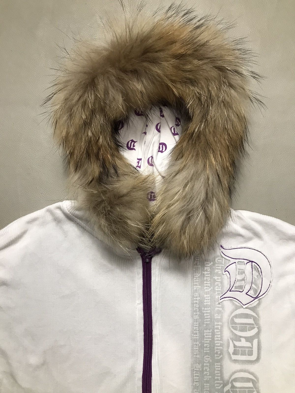 If Six Was Nine Drill Poem Fur Hoodie Gothic ifsix lgb kmrii style Size US XL / EU 56 / 4 - 4 Thumbnail