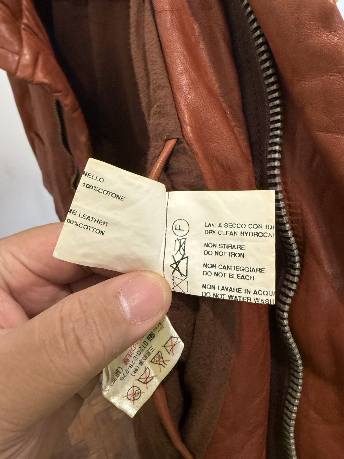 Rick Owens 2000’s Leather Vest Size US S / EU 44-46 / 1 - 10 Thumbnail