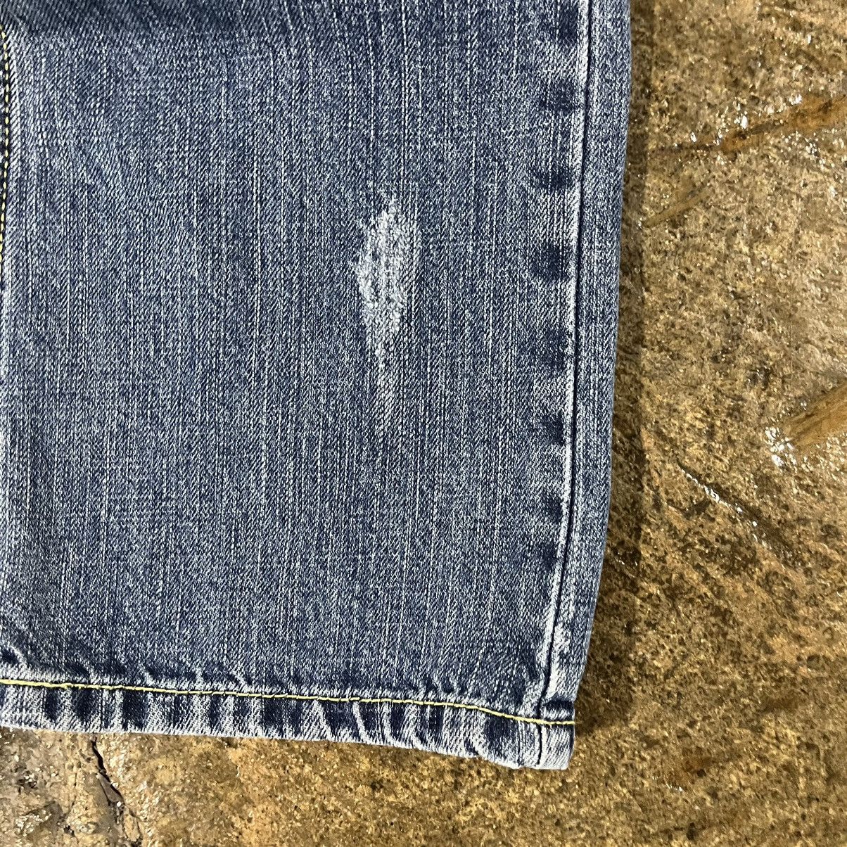 Affliction × Southpole × Vintage Crazy Vintage Y2K Affliction Style Grunge Embroidered Jeans Size US 30 / EU 46 - 7 Thumbnail