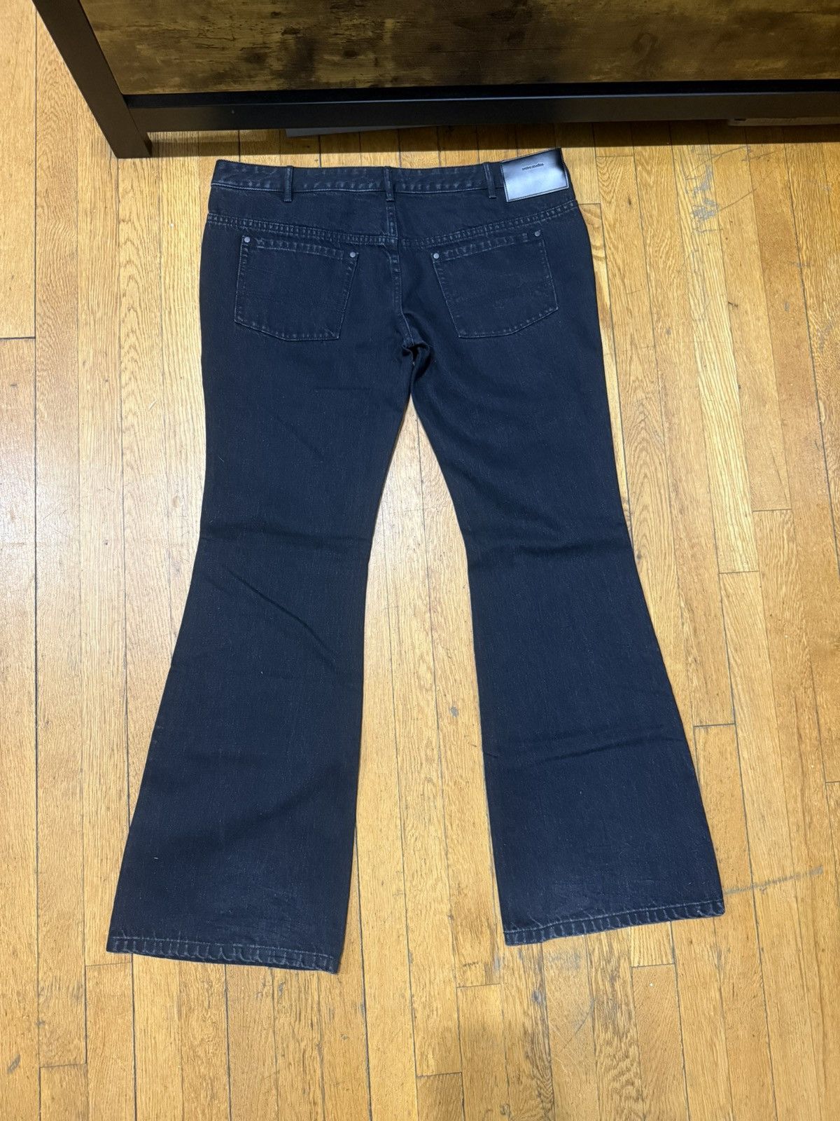 Entire Studios Entire Studios Low Rise Flared Jeans Size XL Size US 38 / EU 54 - 2 Thumbnail