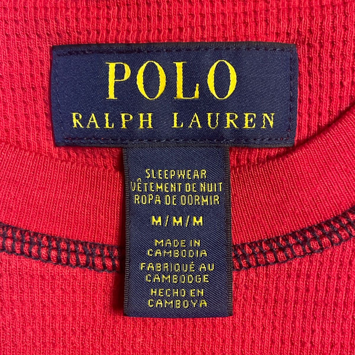 Polo Ralph Lauren Authentic Red Polo Ralph Lauren longsleeve Size US L / EU 52-54 / 3 - 4 Thumbnail