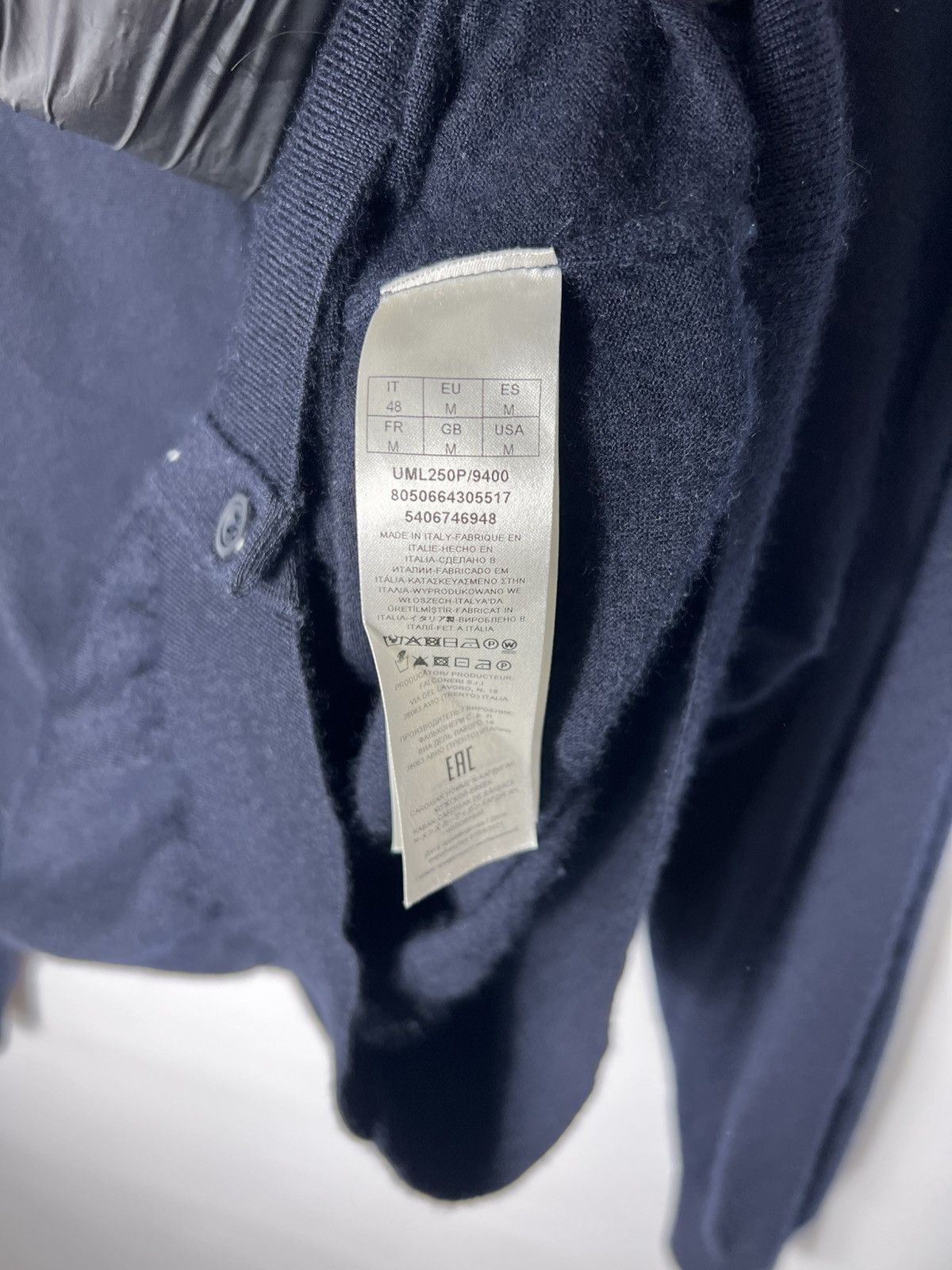 Vintage Vintage luxury designer Falconeri Cashmere Button Up Sweater Size US M / EU 48-50 / 2 - 4 Thumbnail