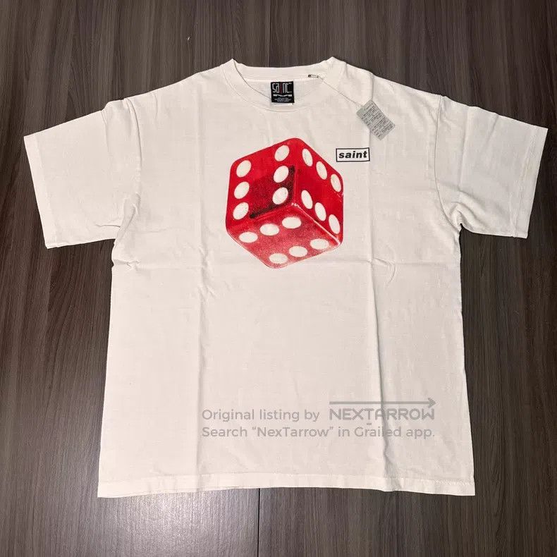Saint Michael Saint Michael Dice graphic print short sleeves Size US XL / EU 56 / 4 - 1 Thumbnail