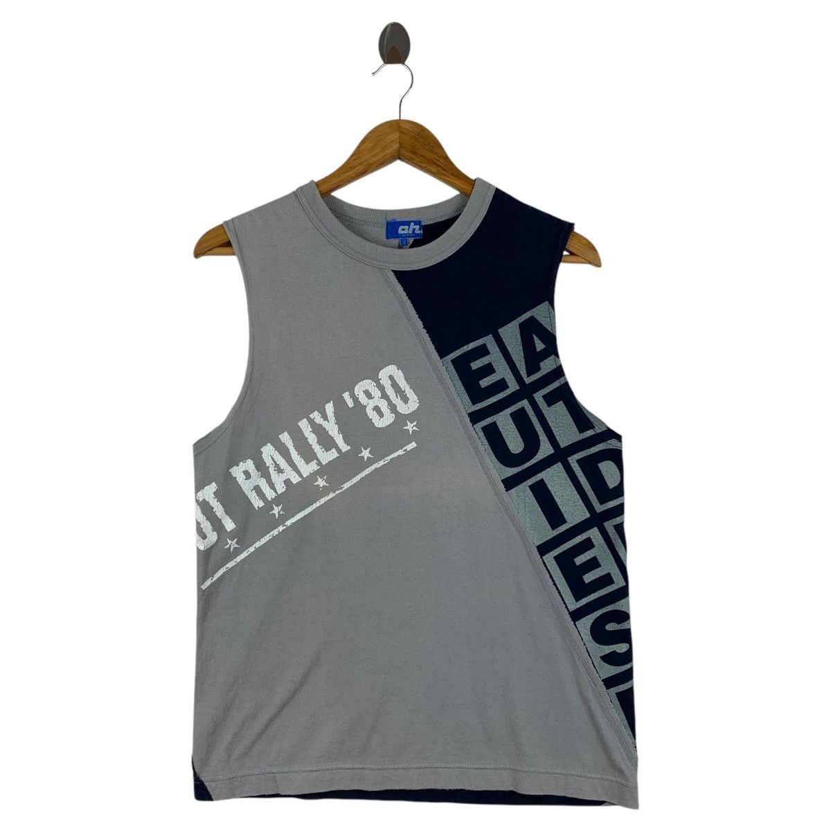 Japanese Brand Vintage ABAHOUSE Sleeve less tank top tee Size US S / EU 44-46 / 1 - 1 Thumbnail