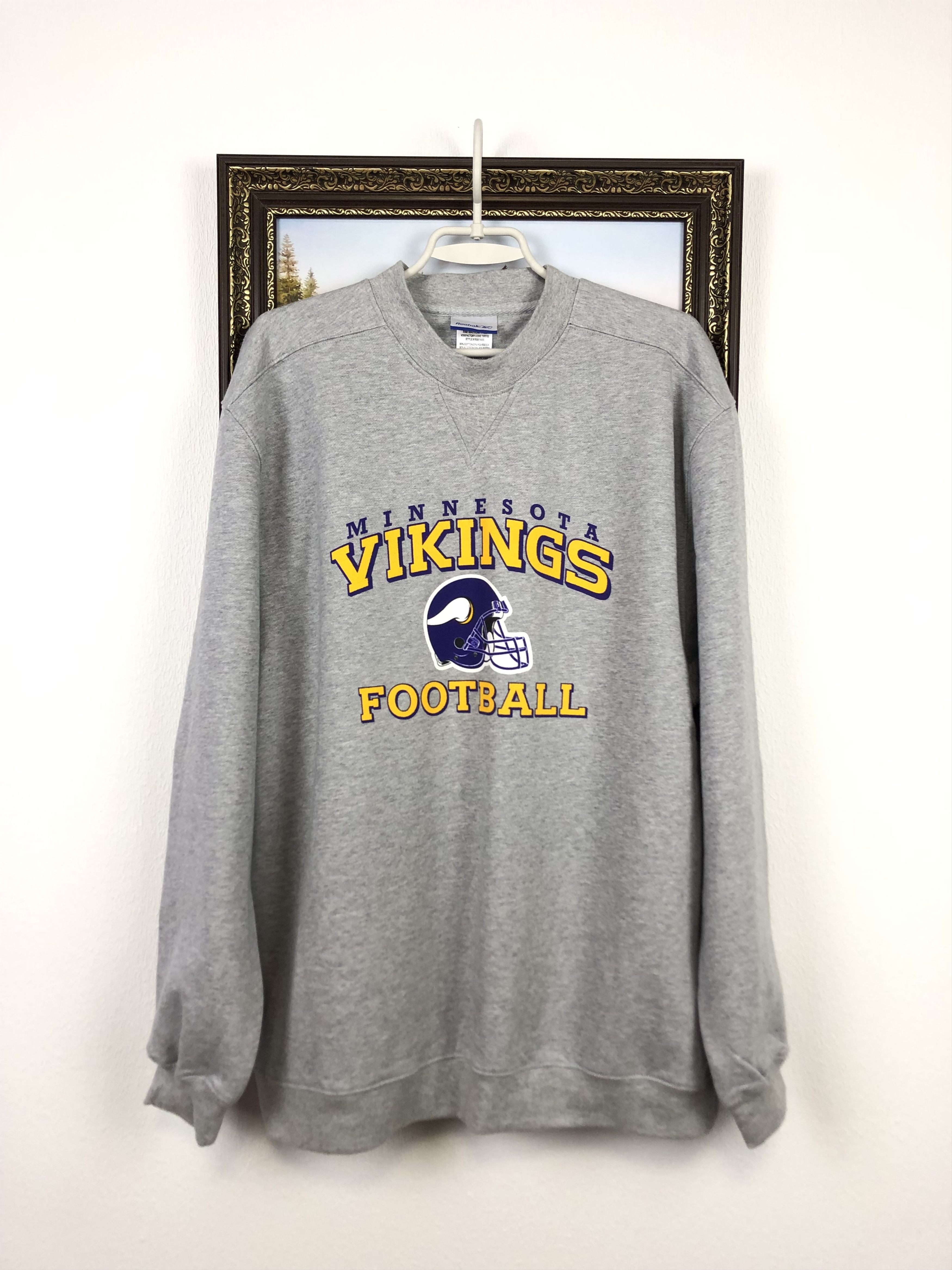 Vintage Minnesota Vikings Sweatshirt Crewneck Rare