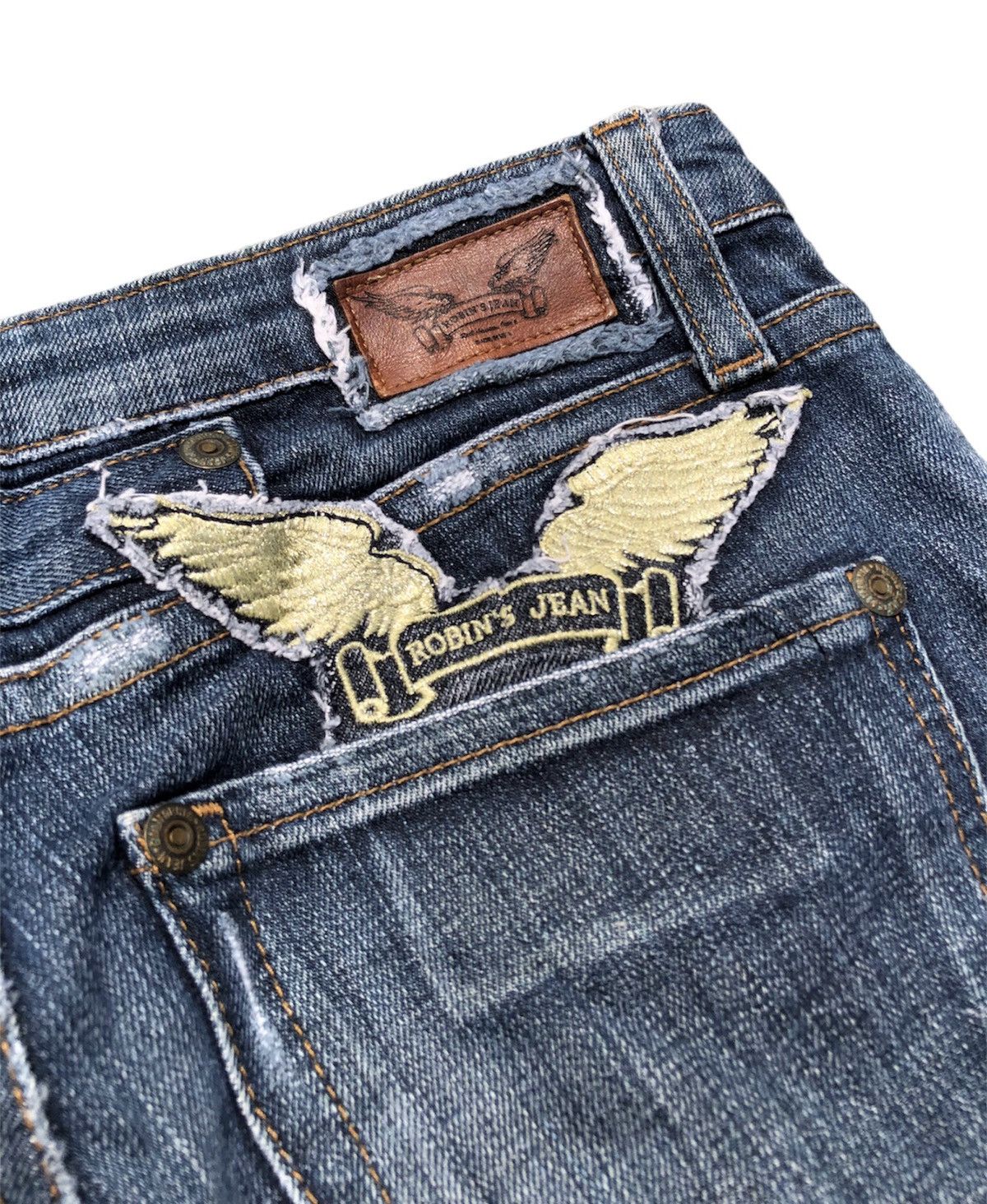 Robins Jeans Vintage Robins Jean low rise flared denim pants Size US 29 - 7 Thumbnail