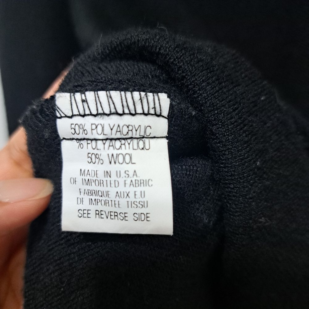 Theory Theory Wool Blend Button-Up Coat Preppy Goth School Girl Siz Size XS / US 0-2 / IT 36-38 - 4 Thumbnail