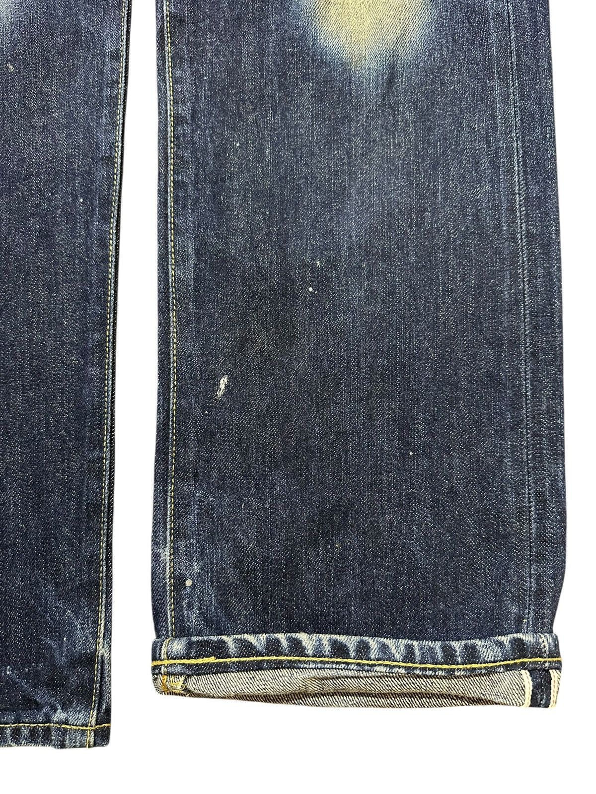 Japanese Brand Vintage Japanese Uniqlo Selvedge Faded Wash Distress Jeans Size US 34 / EU 50 - 10 Thumbnail