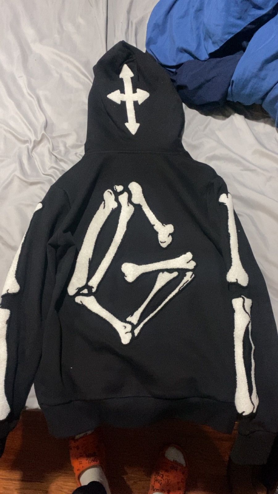 Glo Gang Glo gang skeleton hoodie Medium | Grailed