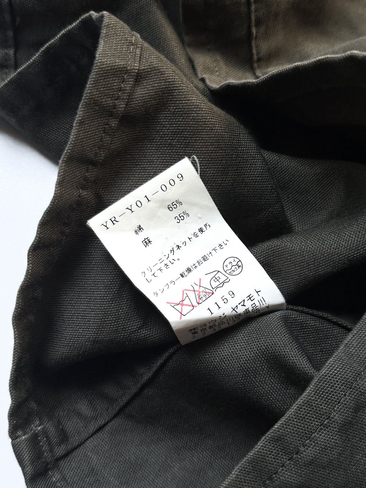 Yohji Yamamoto Yohji Yamamoto Single Pocket Jacket Size M / US 6-8 / IT 42-44 - 8 Thumbnail