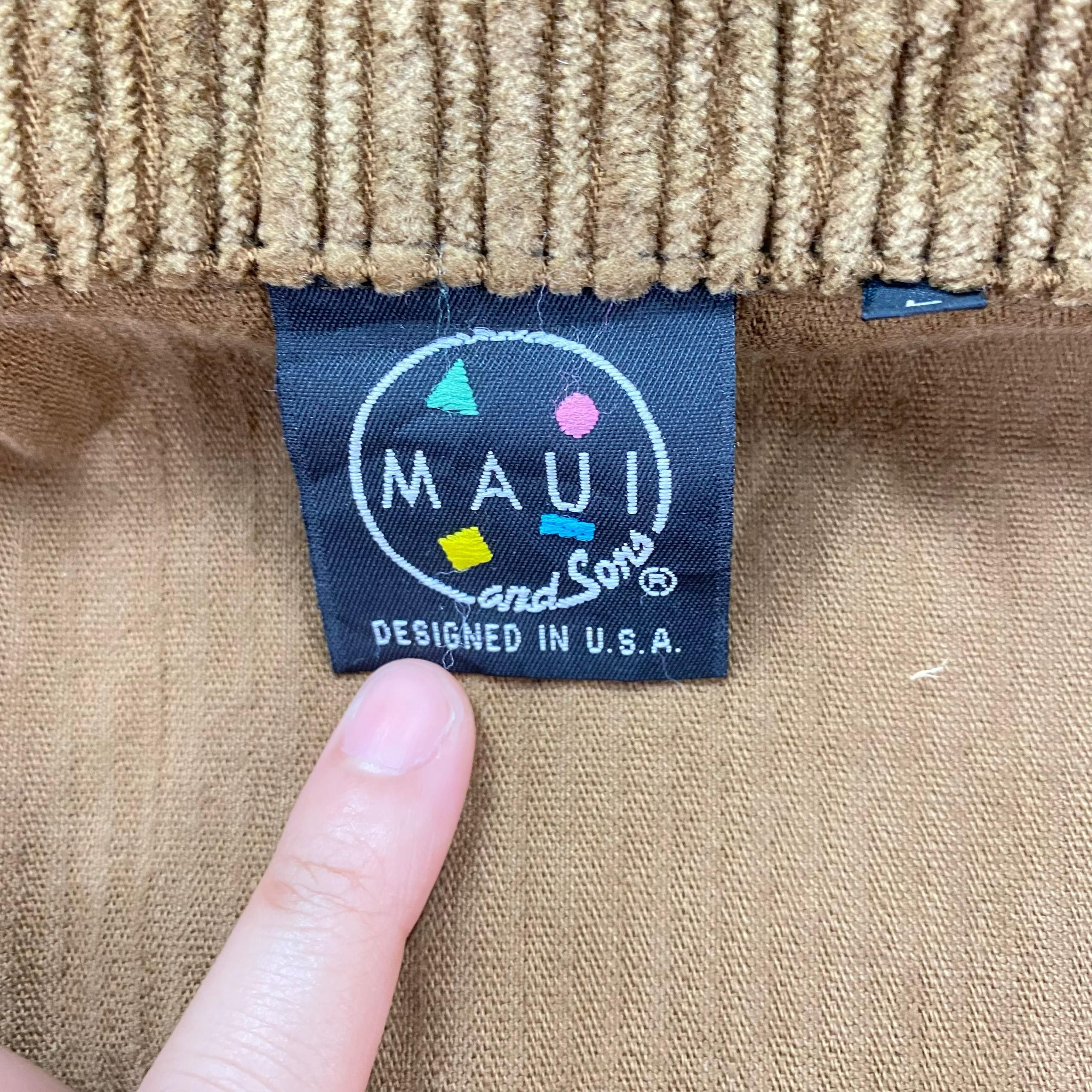 Maui and Sons Vintage Maui and Son Corduroy Jacket Size US L / EU 52-54 / 3 - 9 Thumbnail