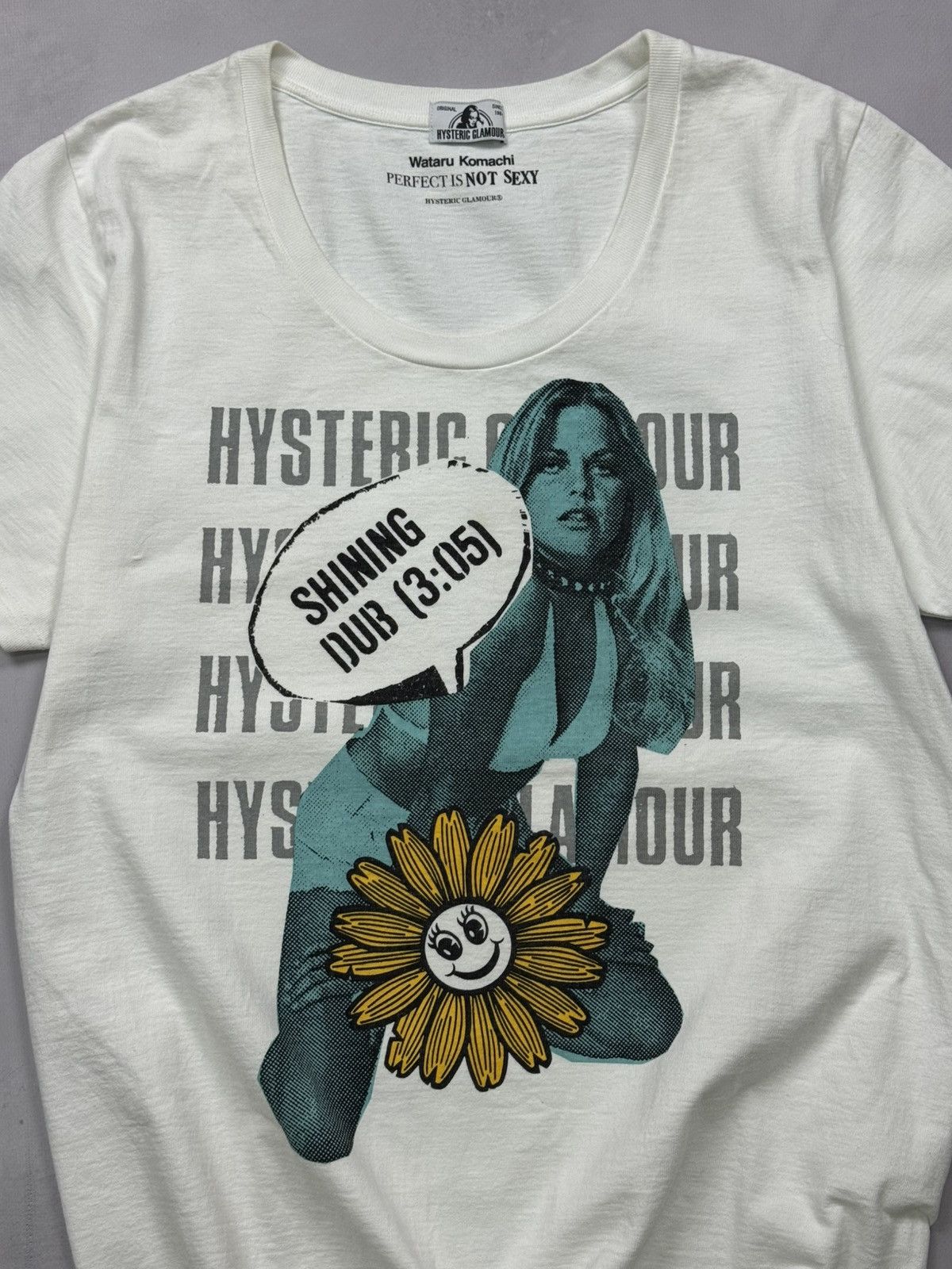 Hysteric Glamour Hysteric Glamour x Wataru Komachi Tee(White/M-L) Size US M / EU 48-50 / 2 - 2 Thumbnail