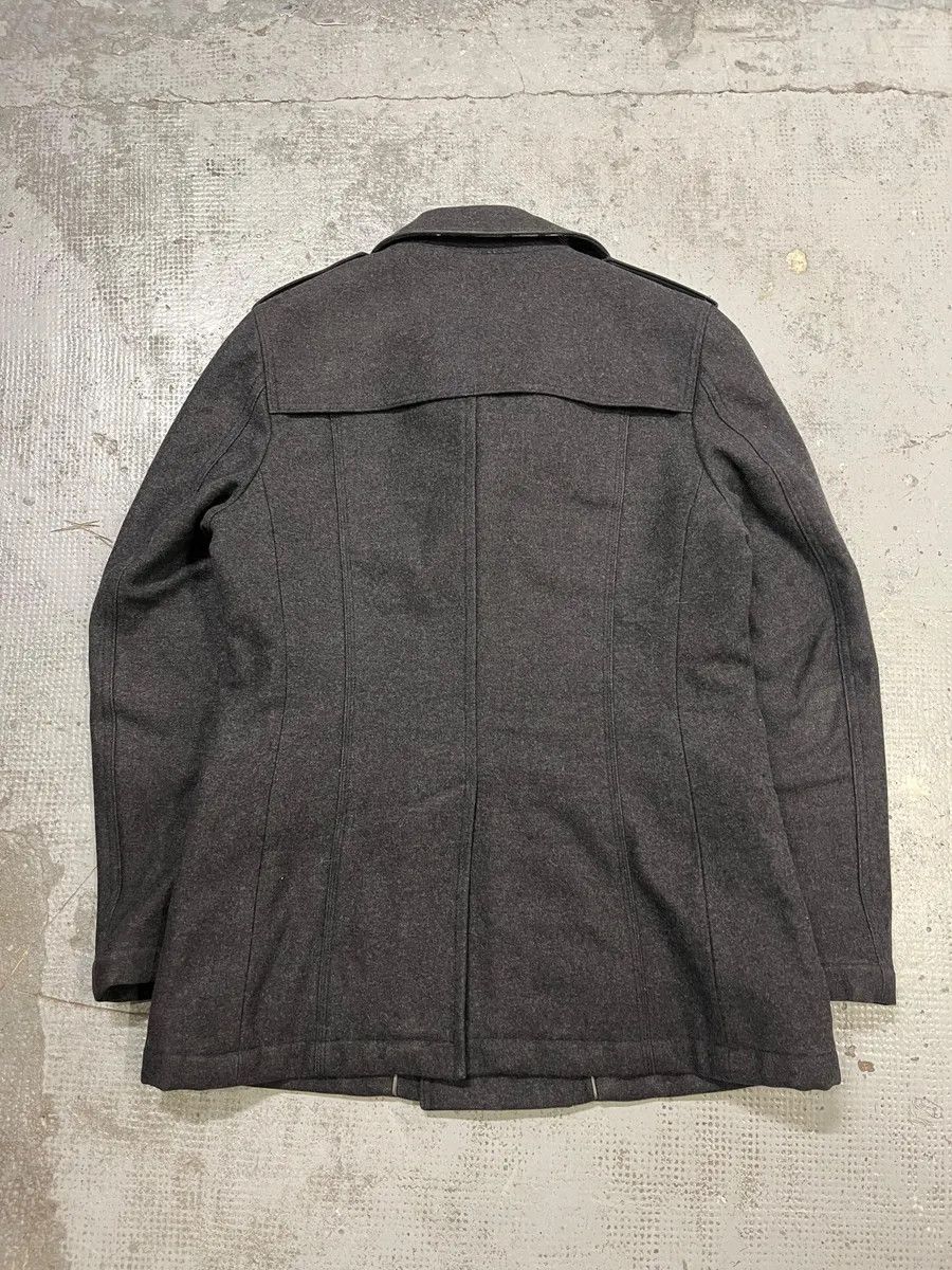 Dolce & Gabbana 2000s Dolce & Gabbana Grey Classy Wool Caban Jacket Size US L / EU 52-54 / 3 - 6 Thumbnail