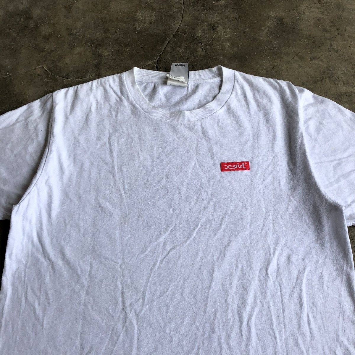 Hysteric Glamour 2000s X-girl Woman Face Logo HG Style T-shirt White Size US M / EU 48-50 / 2 - 5 Thumbnail