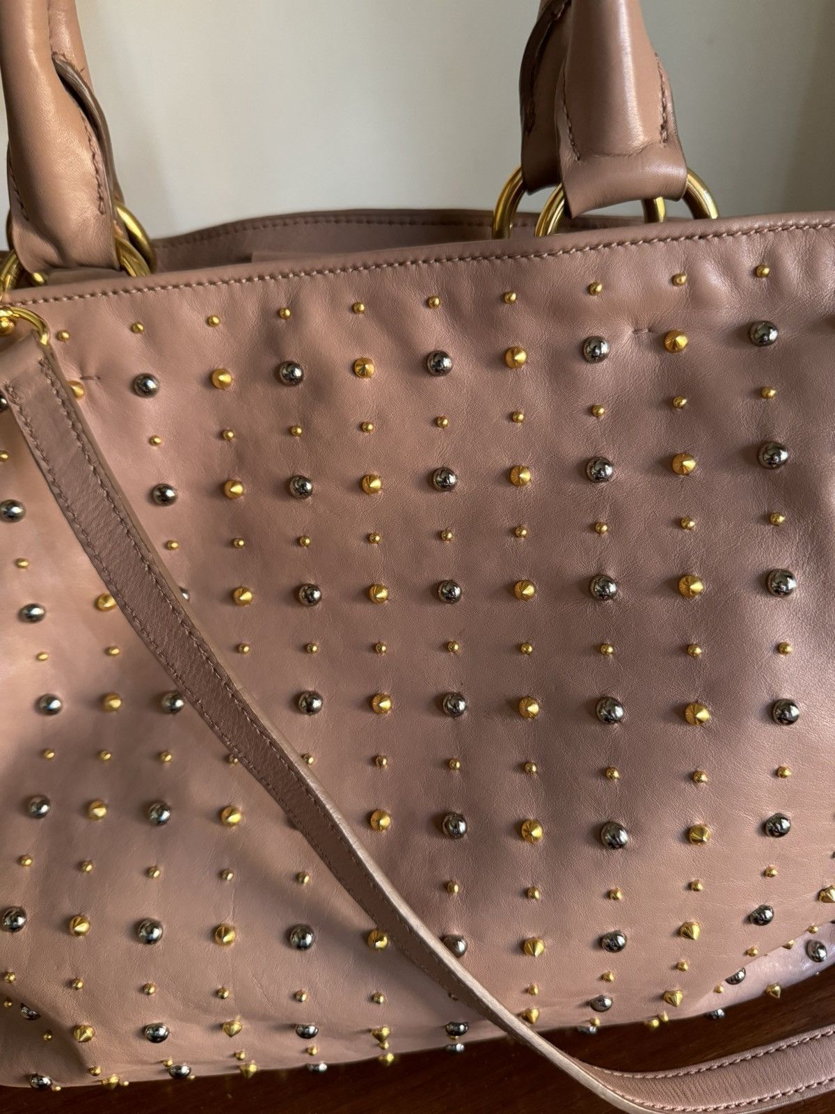 Miu Miu Miu Miu Studded bag Size ONE SIZE - 4 Thumbnail