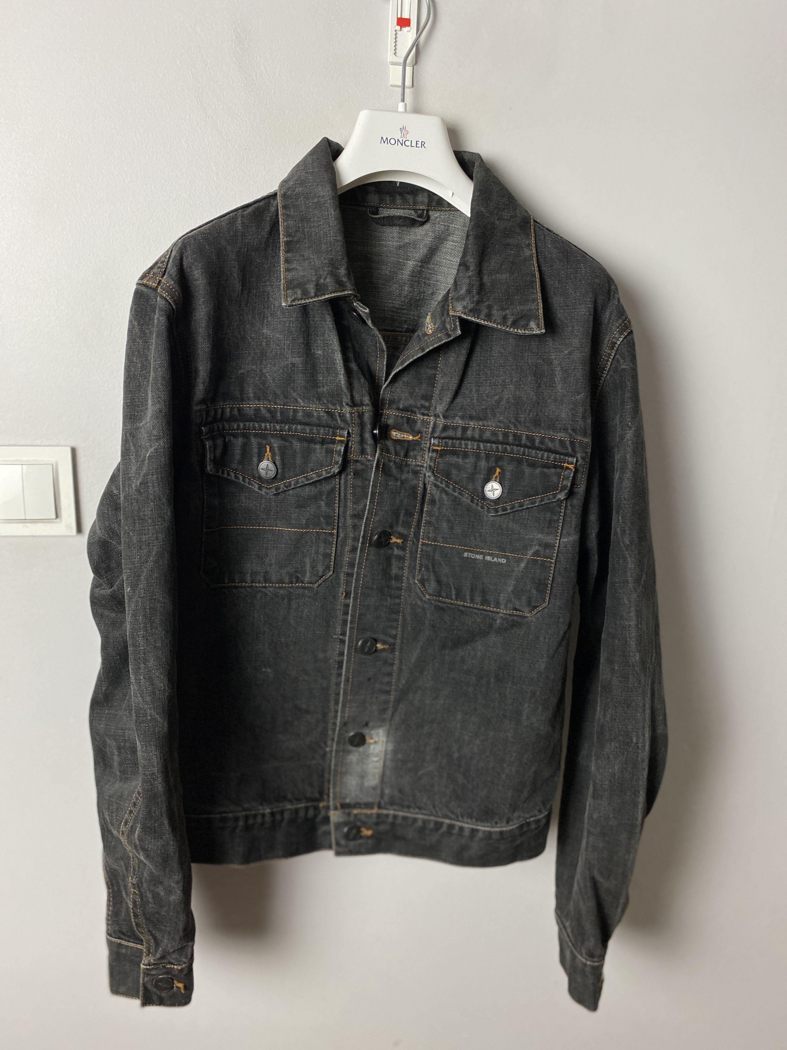 1996ss Stone island denim jacket オスティ | artsofthemountain.org