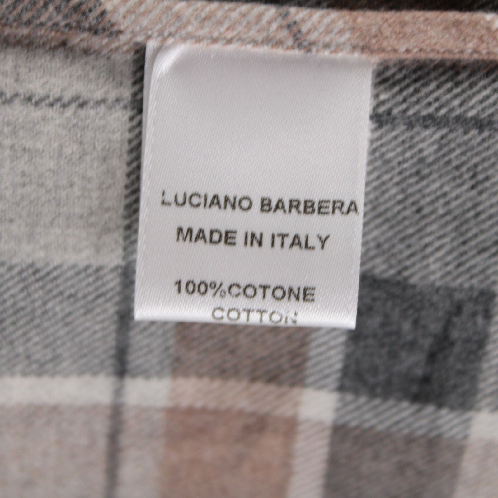 Luciano Barbera Luciano Barbera Overshirt Size M US In Gray Cotton Size US M / EU 48-50 / 2 - 9 Thumbnail