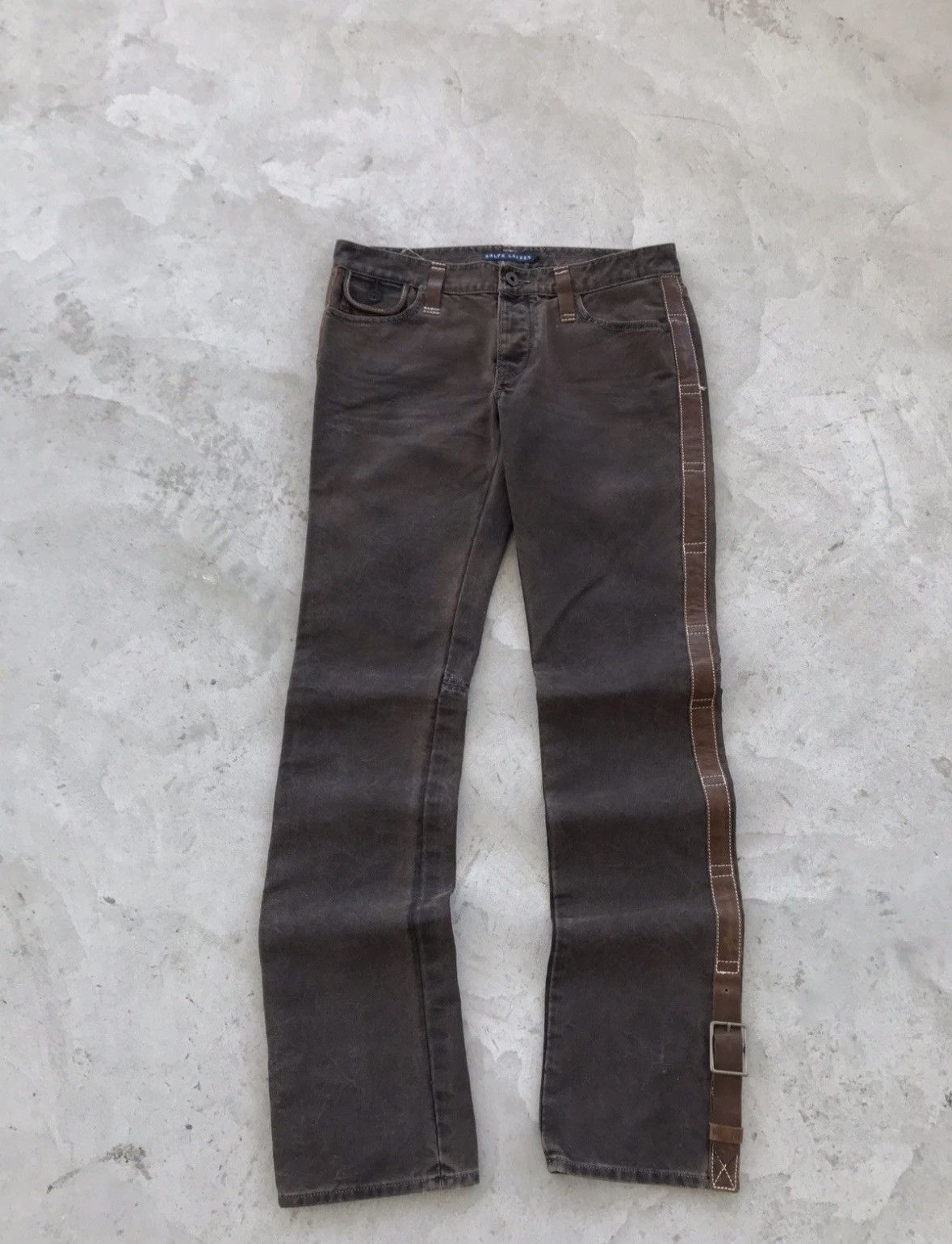 RRL Ralph Lauren RARE POLO RALPH LAUREN THOMPSON WOMANS VINTAGE PANTS Size 27" / US 4 / IT 40 - 1 Thumbnail