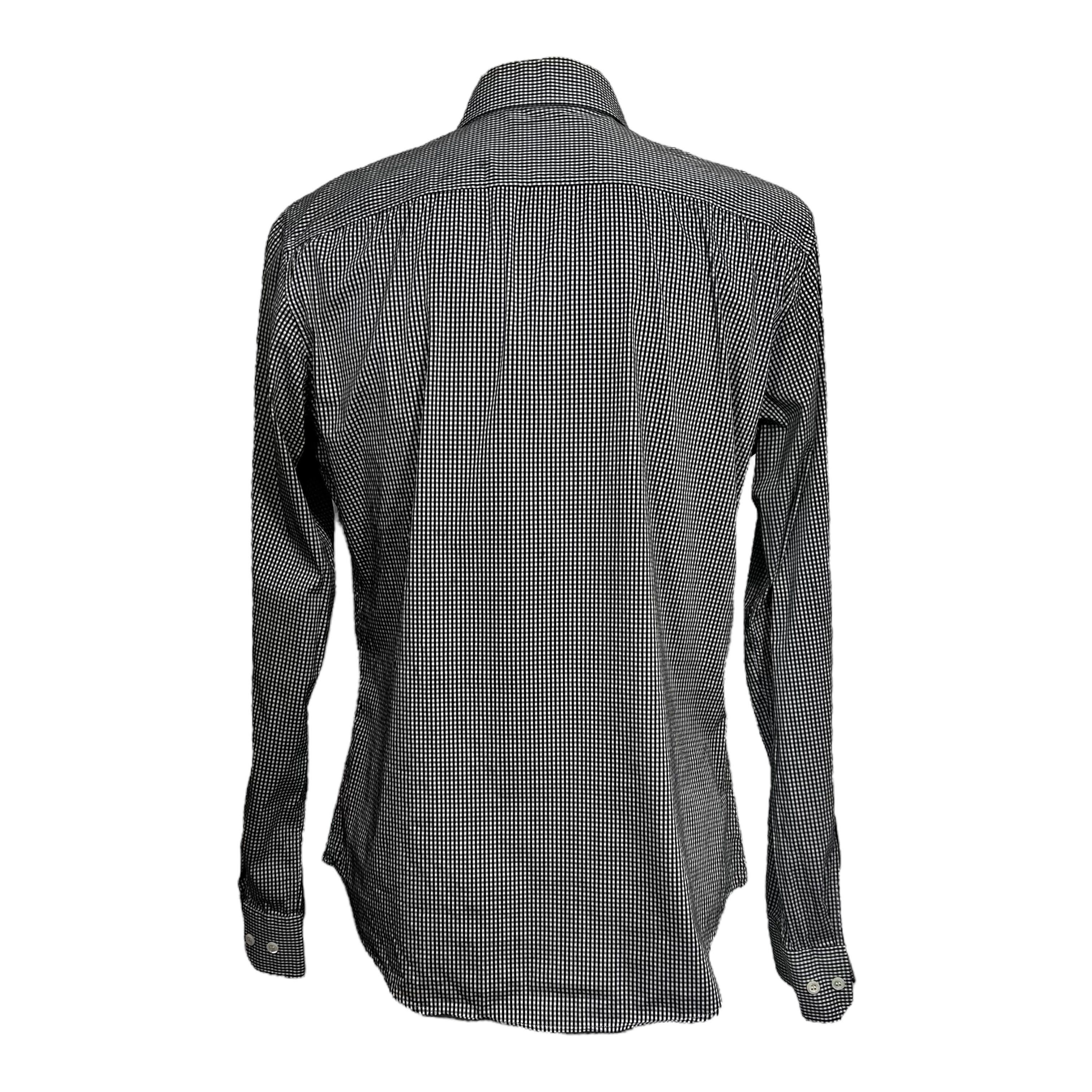 Vivienne Westwood Vivienne Westwood Black White Microcheck Shirt Size 4 Size US XL / EU 56 / 4 - 2 Thumbnail