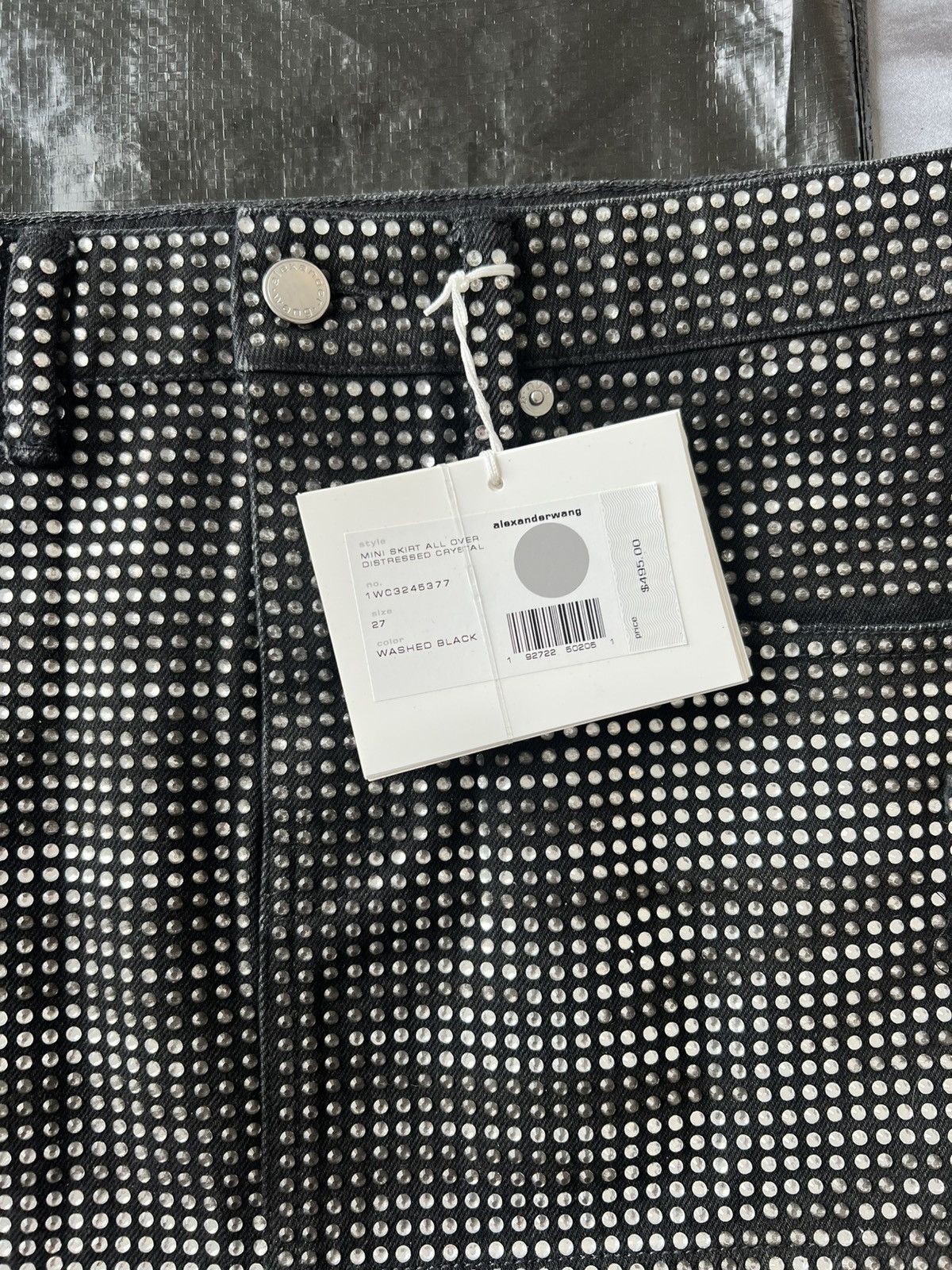 Alexander Wang Mini skirt crystal Alexander wang Size 27" / US 4 / IT 40 - 4 Thumbnail