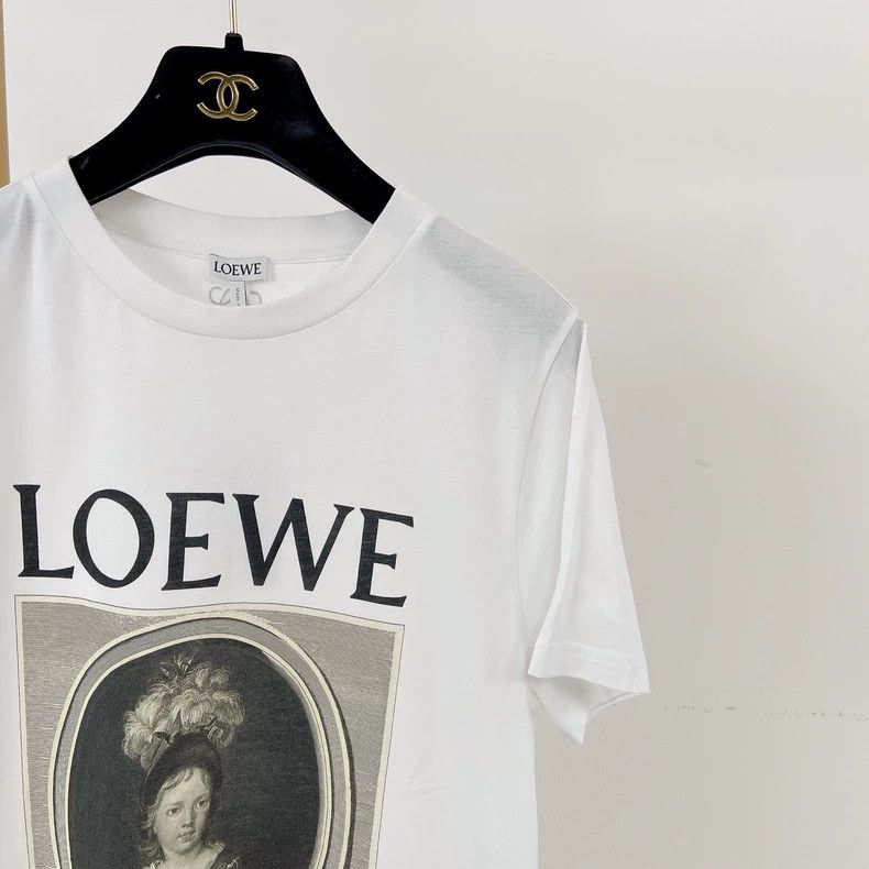 Loewe LOEWE White floral short sleeves Size XS / US 0-2 / IT 36-38 - 3 Thumbnail