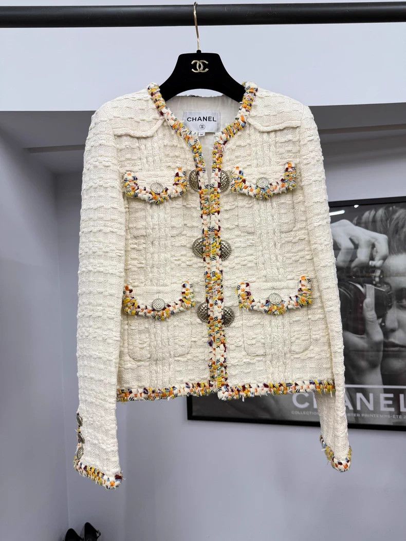 Chanel Chanel Cuba series colourful rolled-edge jacket Size XS / US 0-2 / IT 36-38 - 1 Thumbnail