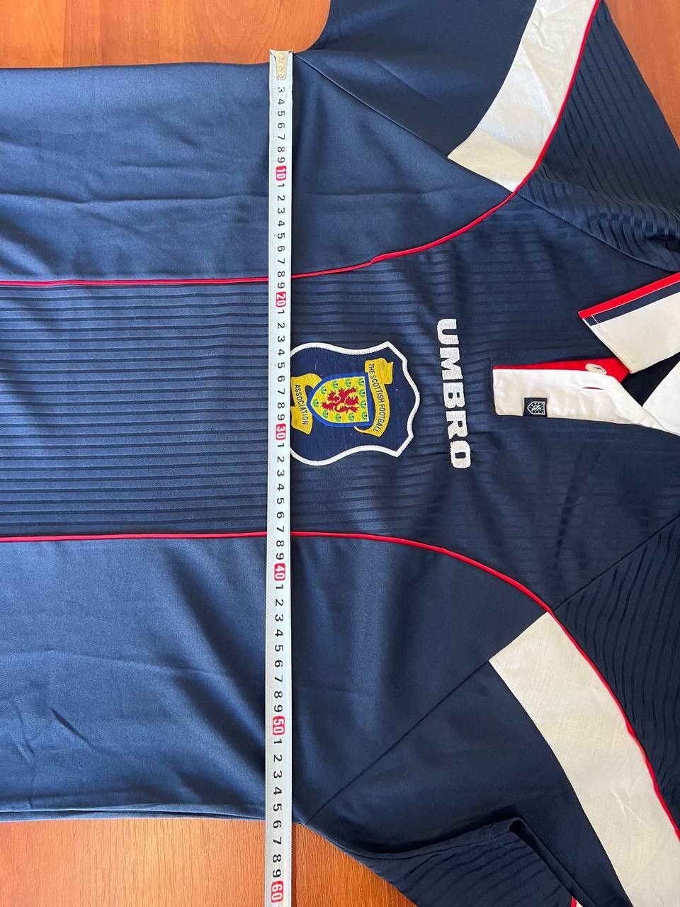 Umbro 1996/98 SCOTLAND TEAM HOME SOCCER JERSEY FOOTBALL SHIRT L Size US L / EU 52-54 / 3 - 15 Thumbnail