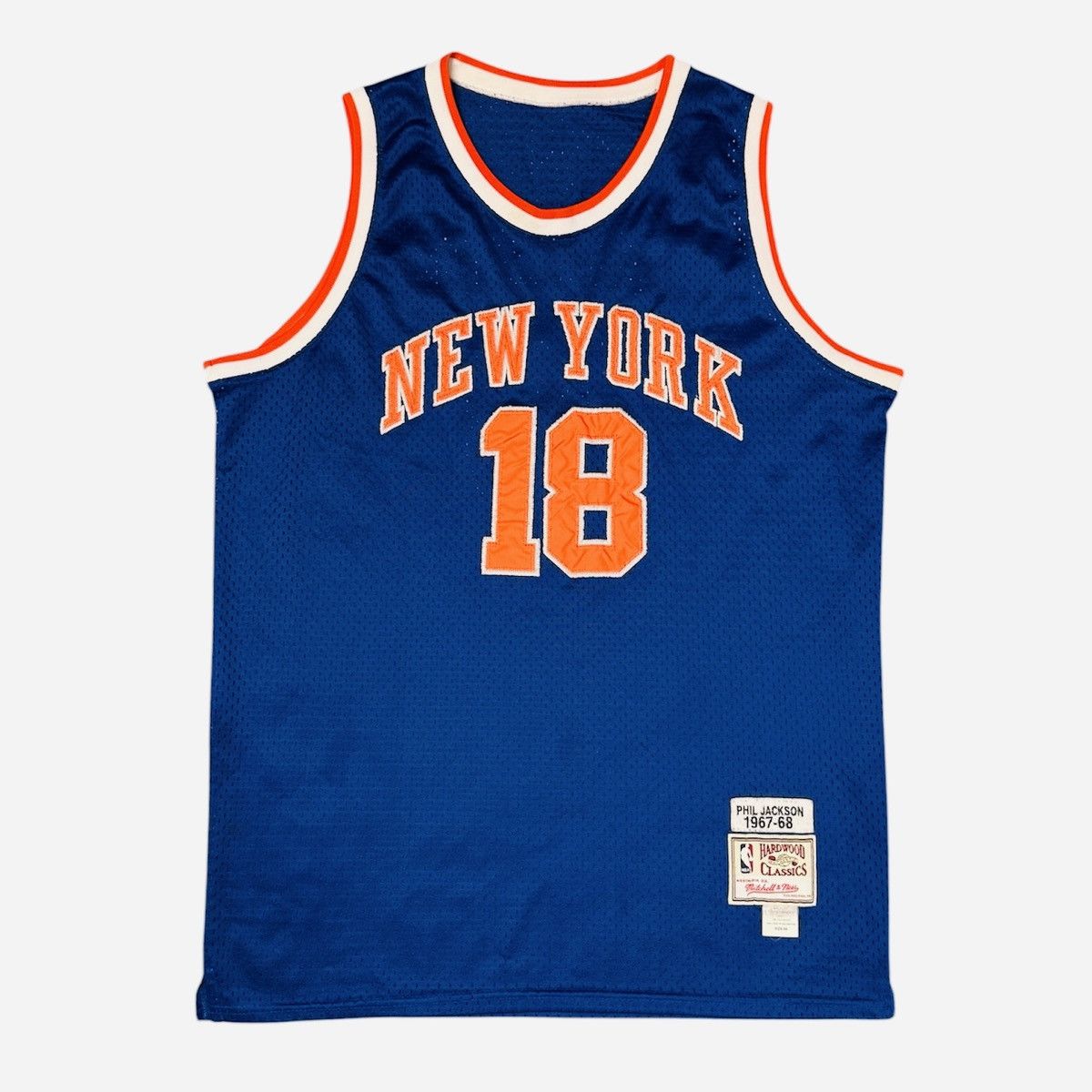 Mitchell & Ness Vintage Phil Jackson New York KNICKS Basketball Jersey - XXL Size US XXL / EU 58 / 5 - 1 Thumbnail