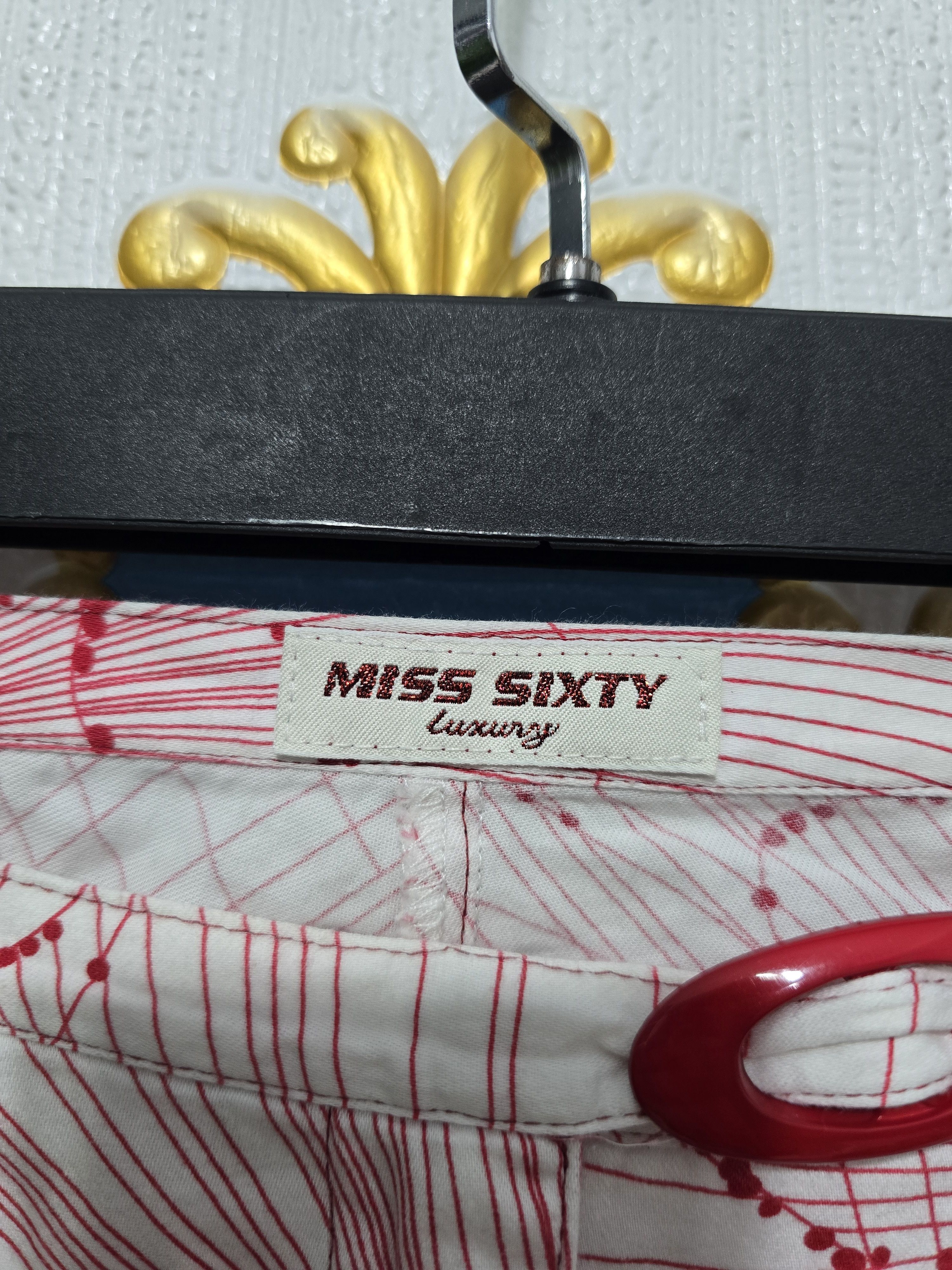 Miss Sixty × Vintage MISS SIXTY VINTAGE, SIXTY pattern GREAT CONDITION Size 26" / US 2 / IT 38 - 2 Thumbnail