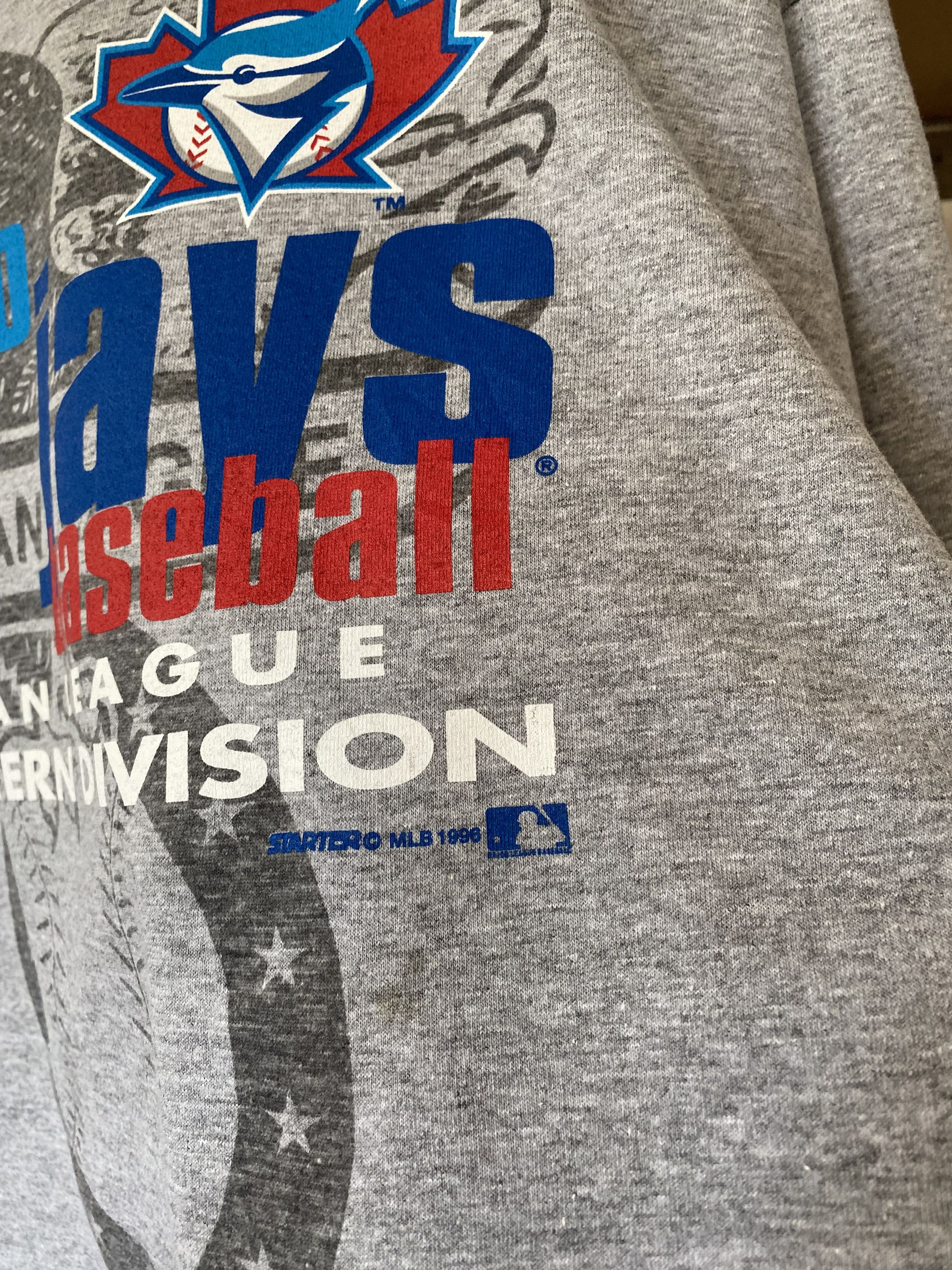 MLB Toronto Blue Jays Vintage 1996 MLB Gray Tee Size US XL / EU 56 / 4 - 15 Thumbnail
