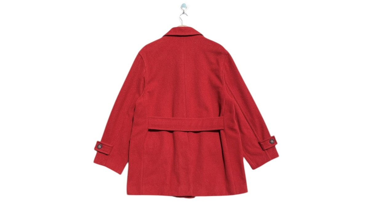 United Colors Of Benetton RARE🔥 United Colors Of Benetton Wool Peacoat Wintercot Size L / US 10 / IT 46 - 2 Thumbnail