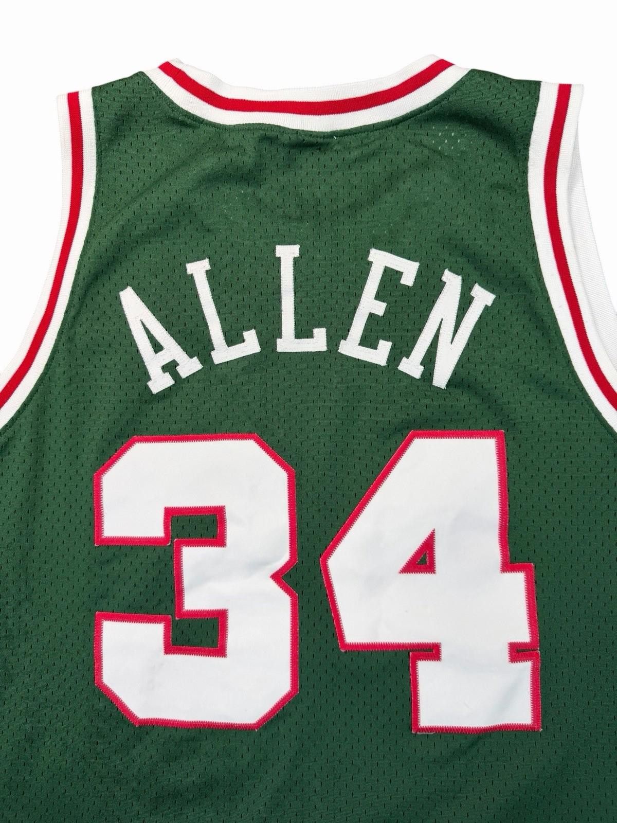 Nike Nike NBA Milwaukee Bucks Ray Allen #34 Green Jersey Large Size US L / EU 52-54 / 3 - 4 Thumbnail
