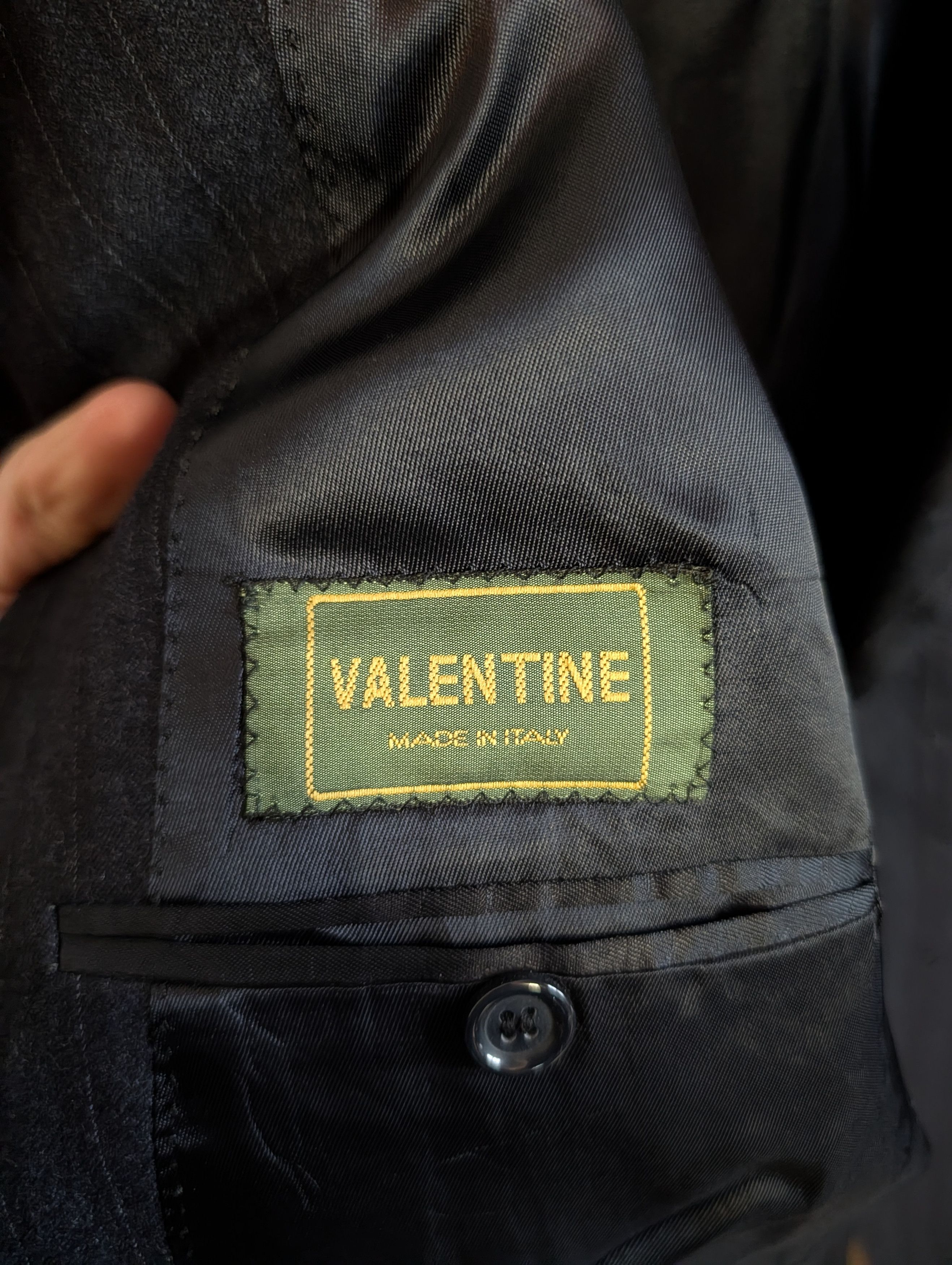 Vitale Barberis Canonico VALENTINE Flannel Barberis super 120s wool jacket Italy Size 40R - 10 Thumbnail