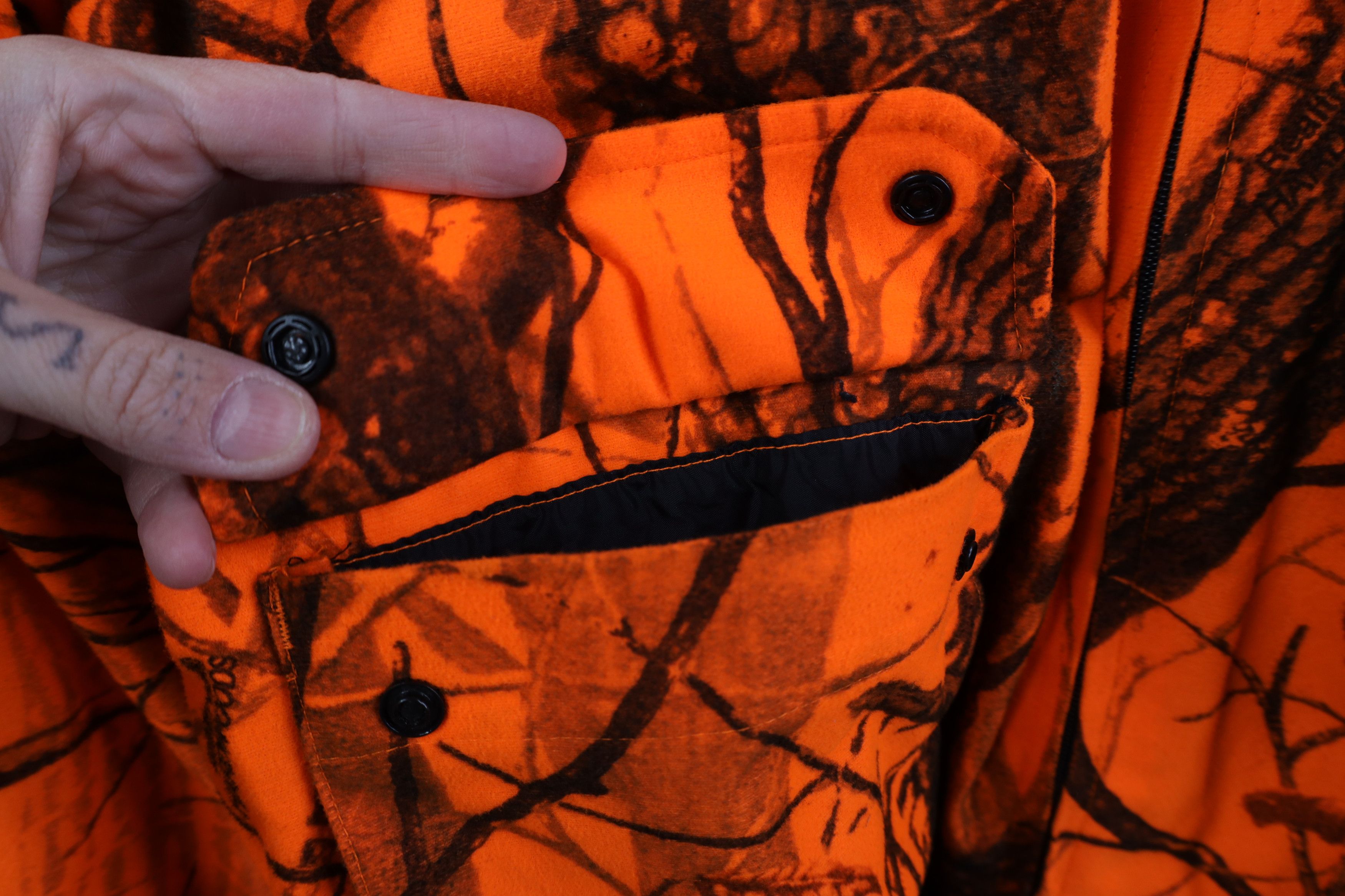 Vintage Vintage 90s Streetwear Camouflage Hooded Jacket Blaze Size US L / EU 52-54 / 3 - 7 Thumbnail
