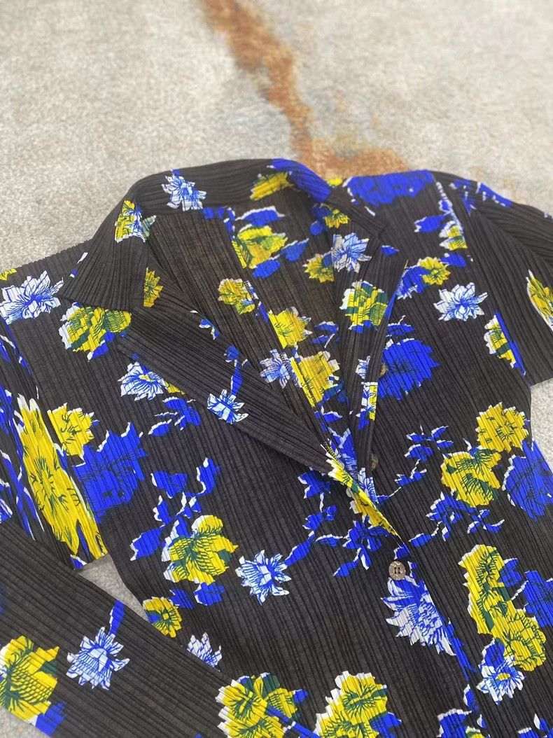 Issey Miyake Issey Miyake size:3 A traditional black, blue and yellow s Size XS / US 0-2 / IT 36-38 - 5 Thumbnail