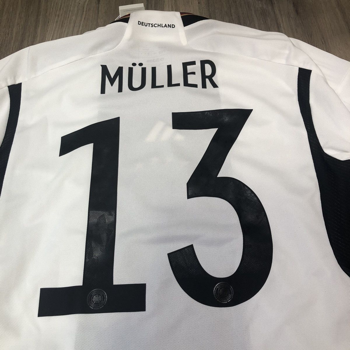 Adidas Germany 22/23 home shirt #13 Muller (Bnwt) Size US M / EU 48-50 / 2 - 4 Thumbnail