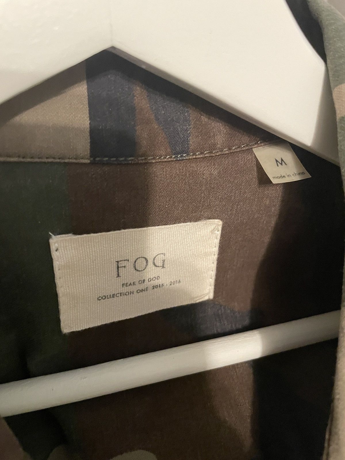 Fear of God FOG (FEAR OF GOD) Camo light Jacket Size M Size US M / EU 48-50 / 2 - 3 Thumbnail