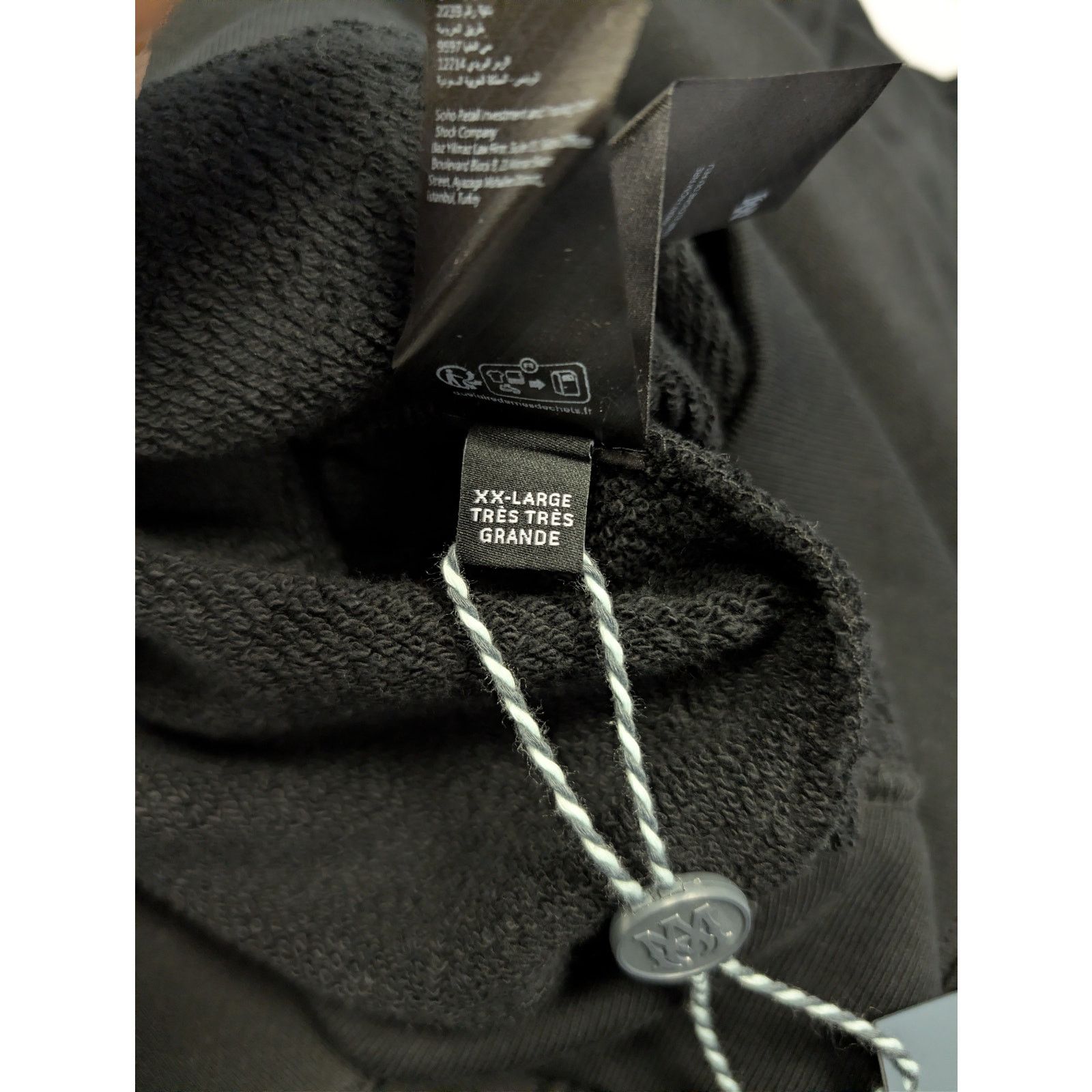 Amiri o1rshd1 MA Quad Zip up Hoodie in Black Size US XXL / EU 58 / 5 - 19 Thumbnail