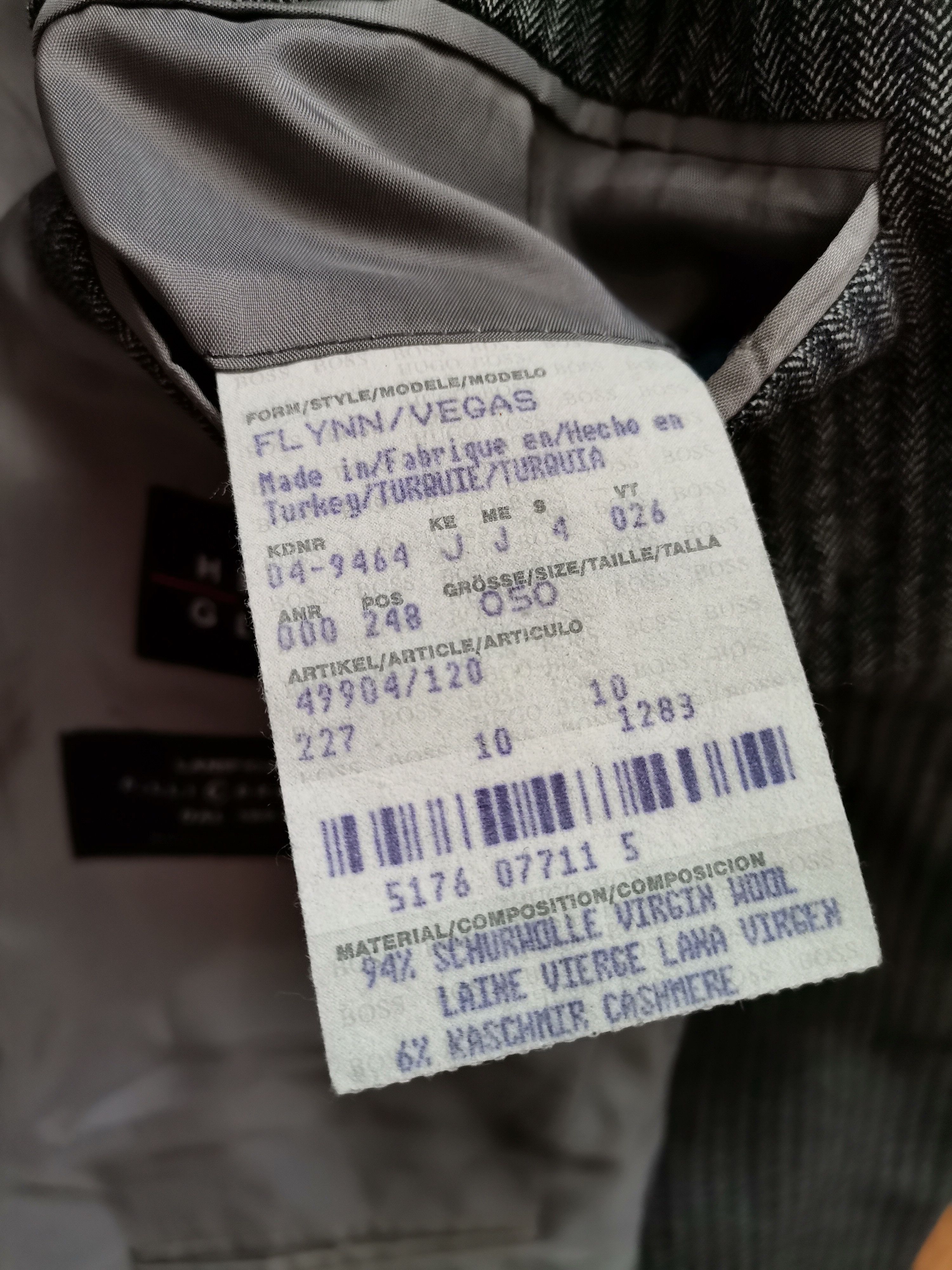 Cerruti 1881 × Hugo Boss Hugo Boss x Cerruti 1881 Striped Blazer Size 40R - 4 Thumbnail