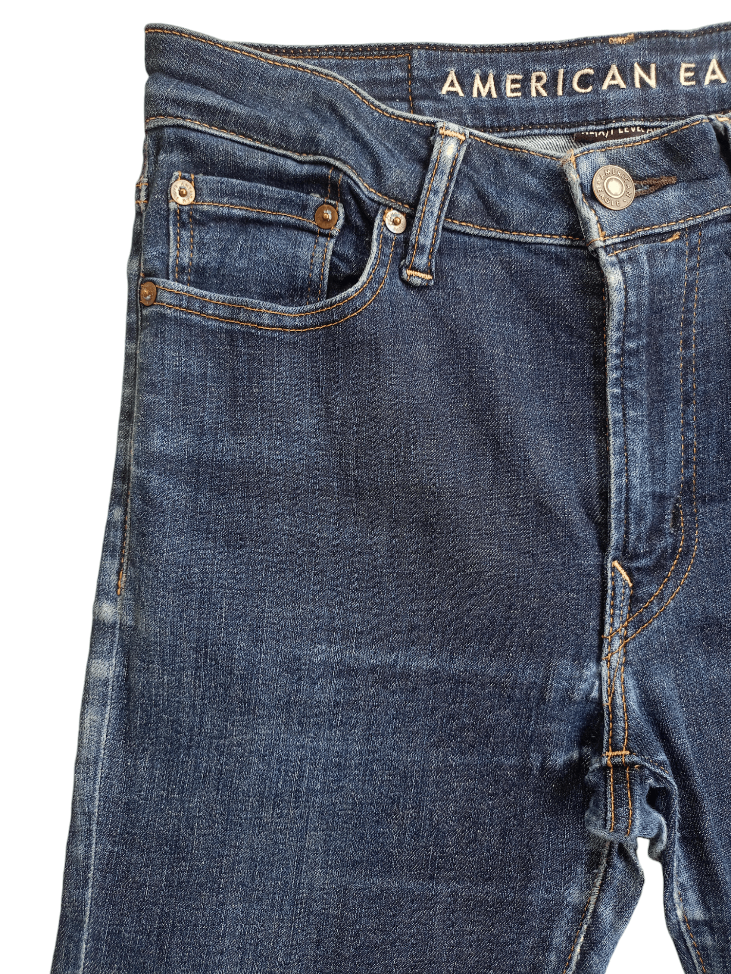 American Eagle Outfitters × Vintage AMERICAN EAGLE Slim Fit Streetwear Vintage Denim Size US 30 / EU 46 - 2 Thumbnail
