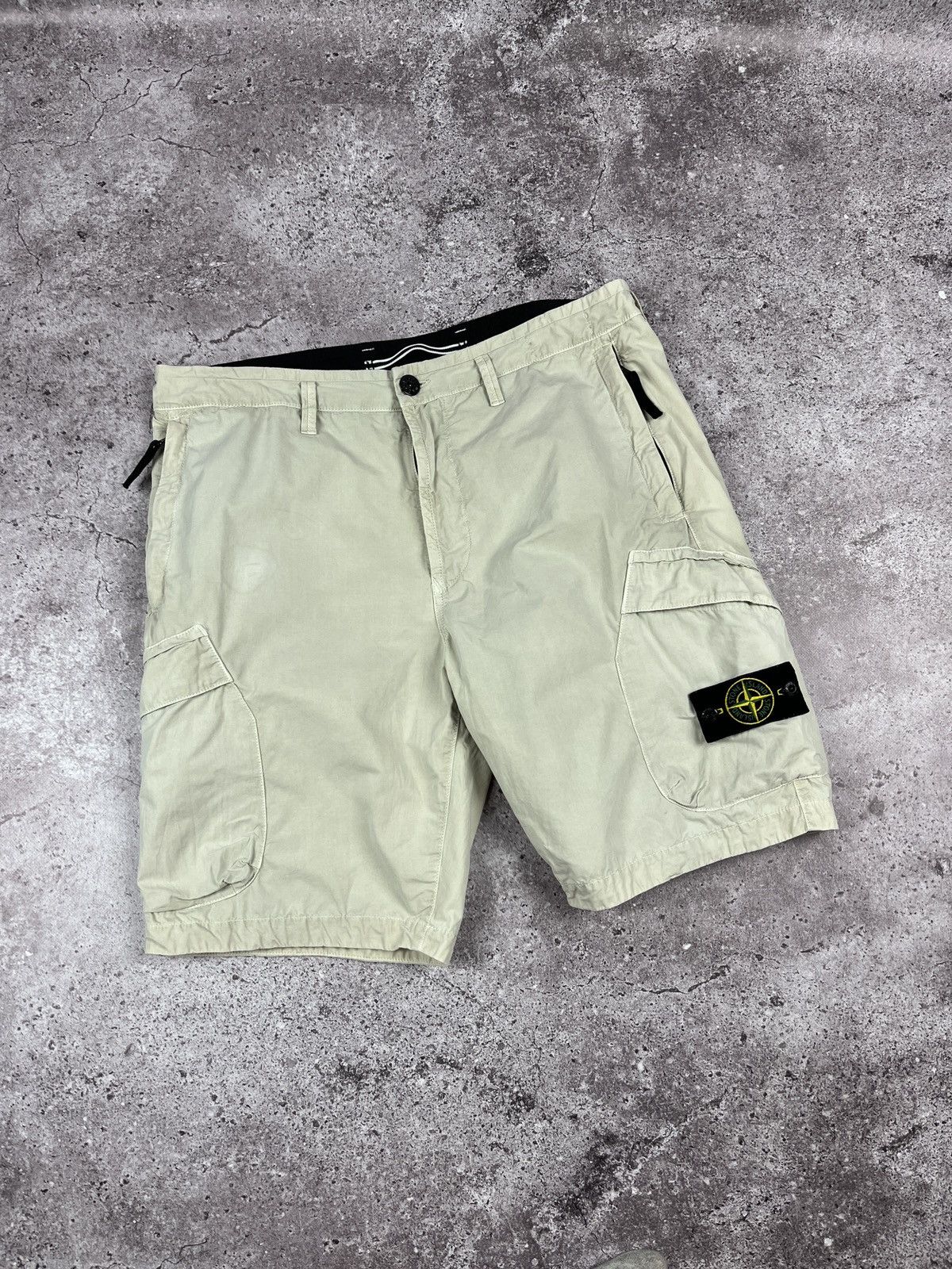 Massimo Osti Stone Island Cargo Shorts SS’19 Size US 34 / EU 50 - 4 Thumbnail