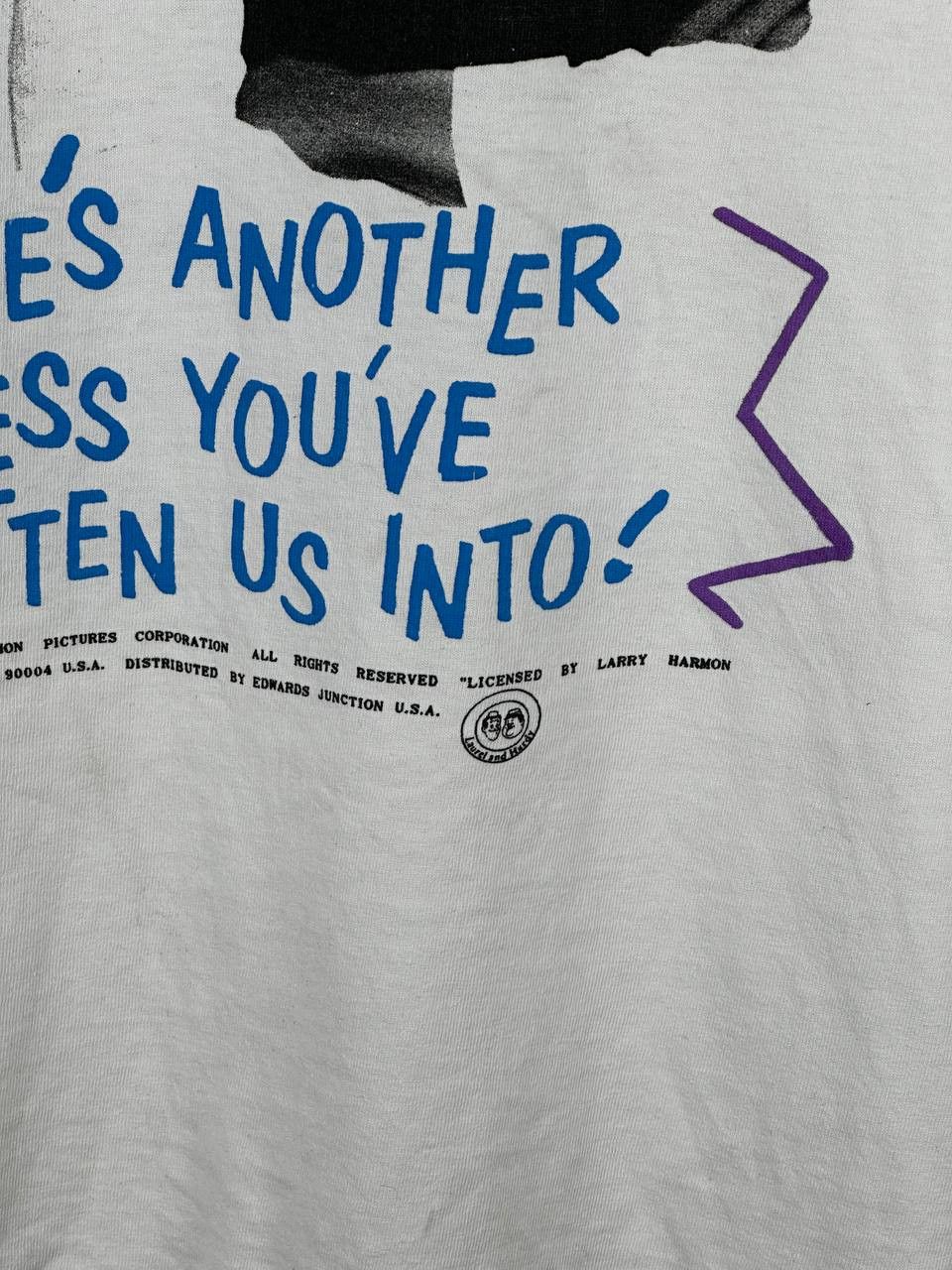 Vintage 90s Laurel & Hardy Another Mess You’ve Gotten Me Into Tee Size US L / EU 52-54 / 3 - 6 Thumbnail