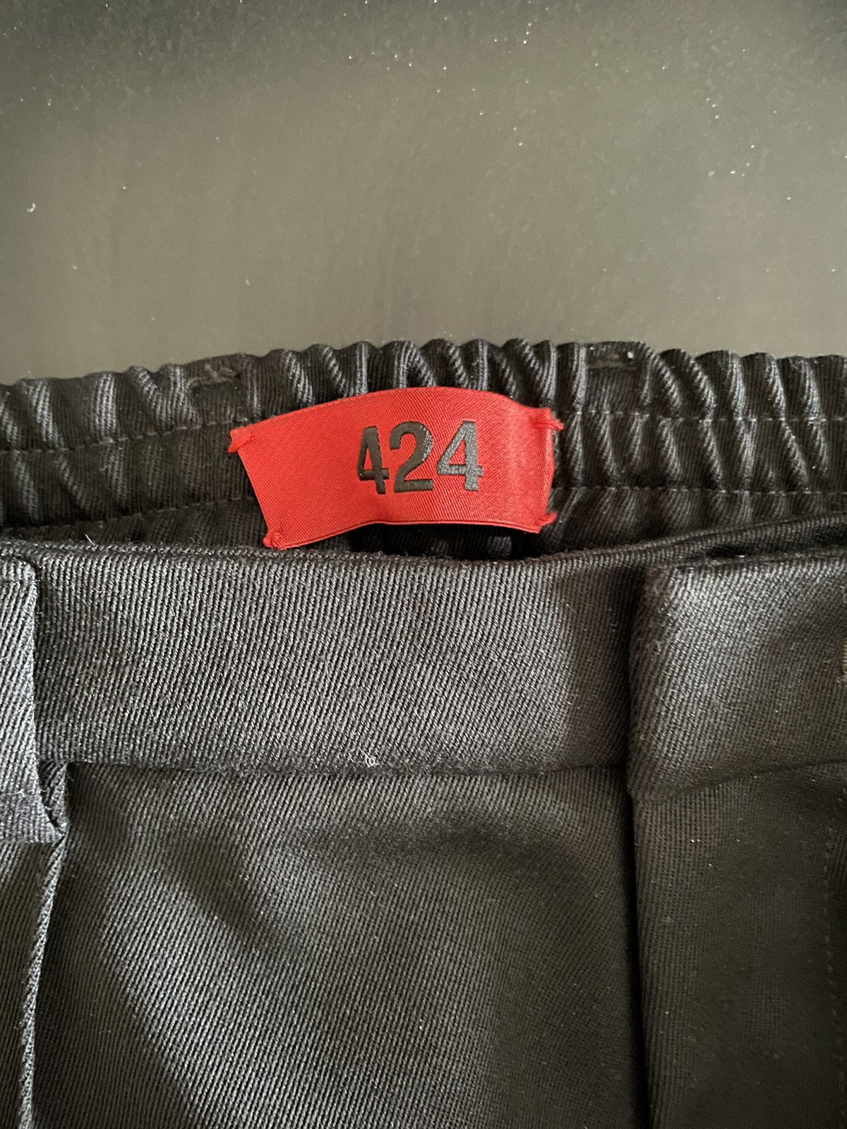 424 424 FourTwoFour Wool Trouser Dress Pants Size US 30 / EU 46 - 7 Thumbnail