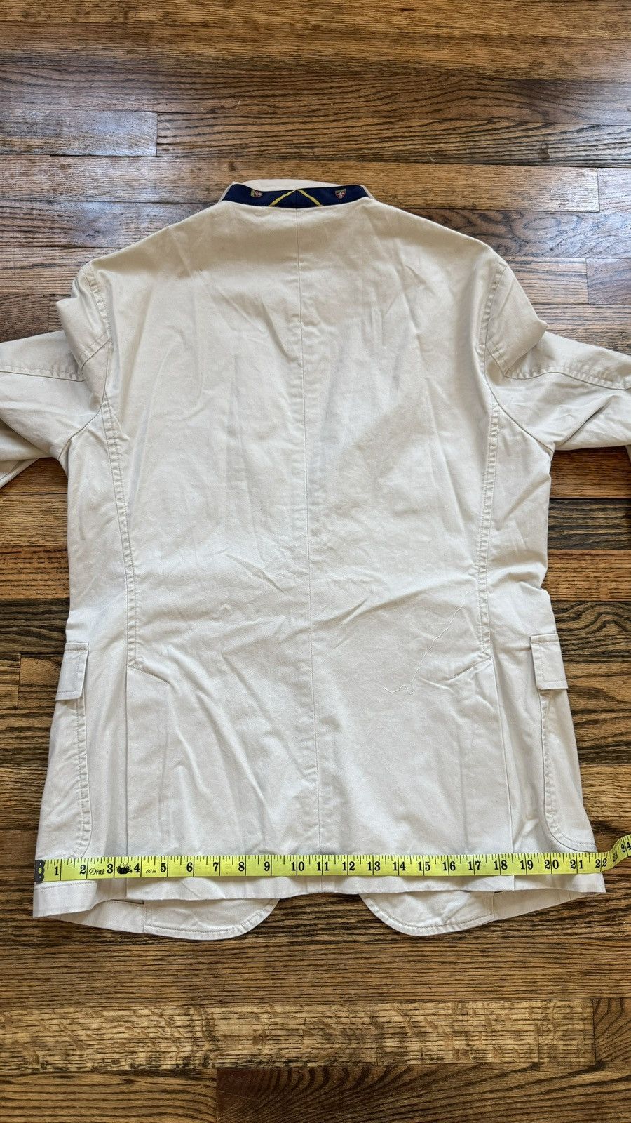 Polo Ralph Lauren Polo Ralph Lauren Tan Cotton Sports Jacket Size L Size 42R - 11 Thumbnail
