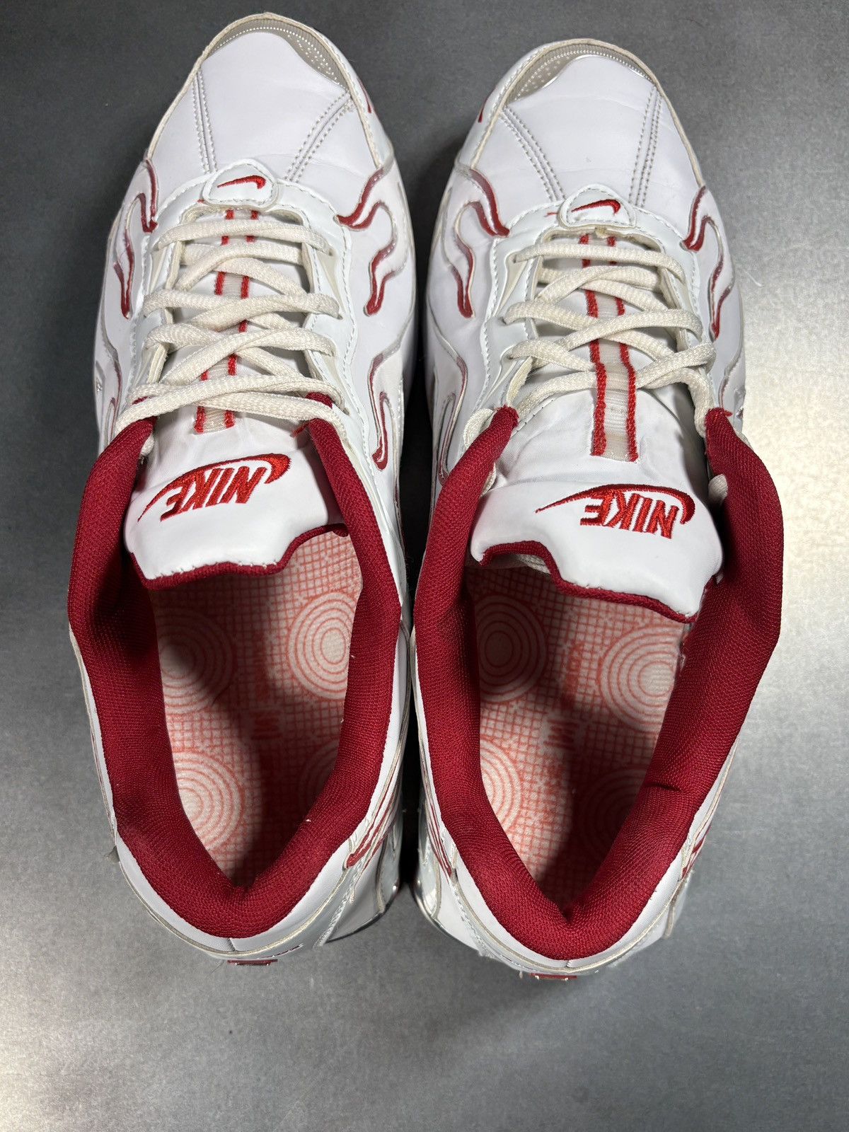Vintage "Custom" Nike Shox Flames Sneakers "Hand Painted" 1 of Some Size US 11 / EU 44 - 9 Thumbnail