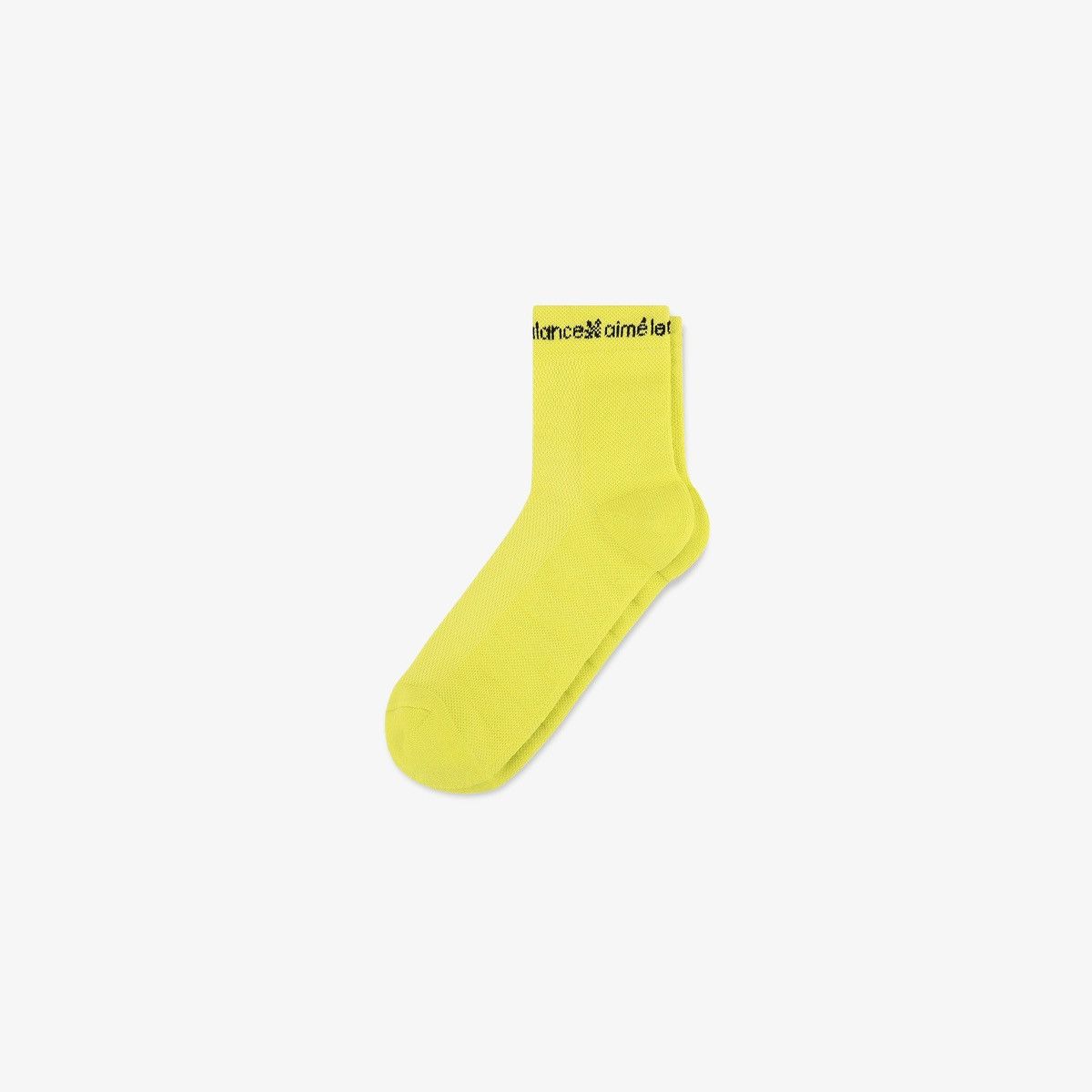 Aime Leon Dore × New Balance Aime Leon Dore ALD New Balance NB RC56 Ankle Sock Lime Green Size ONE SIZE - 1 Thumbnail