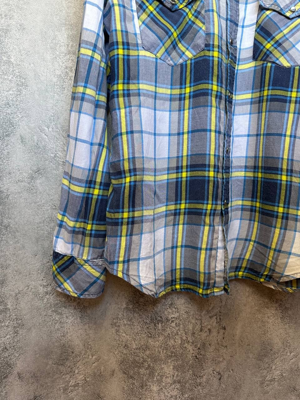 Diesel Diesel Check Shirt 100% Lyocell Button Up Long Sleeve Size US L / EU 52-54 / 3 - 7 Thumbnail