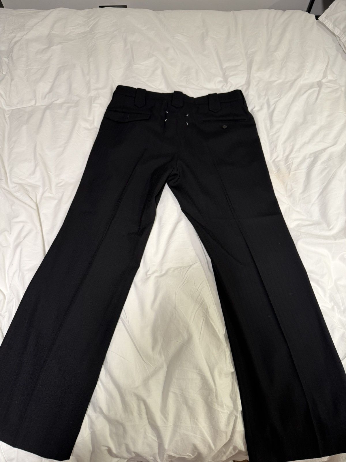 Maison Margiela Maison Margiela Unisex Flared Slacks Size US 36 / EU 52 - 2 Thumbnail